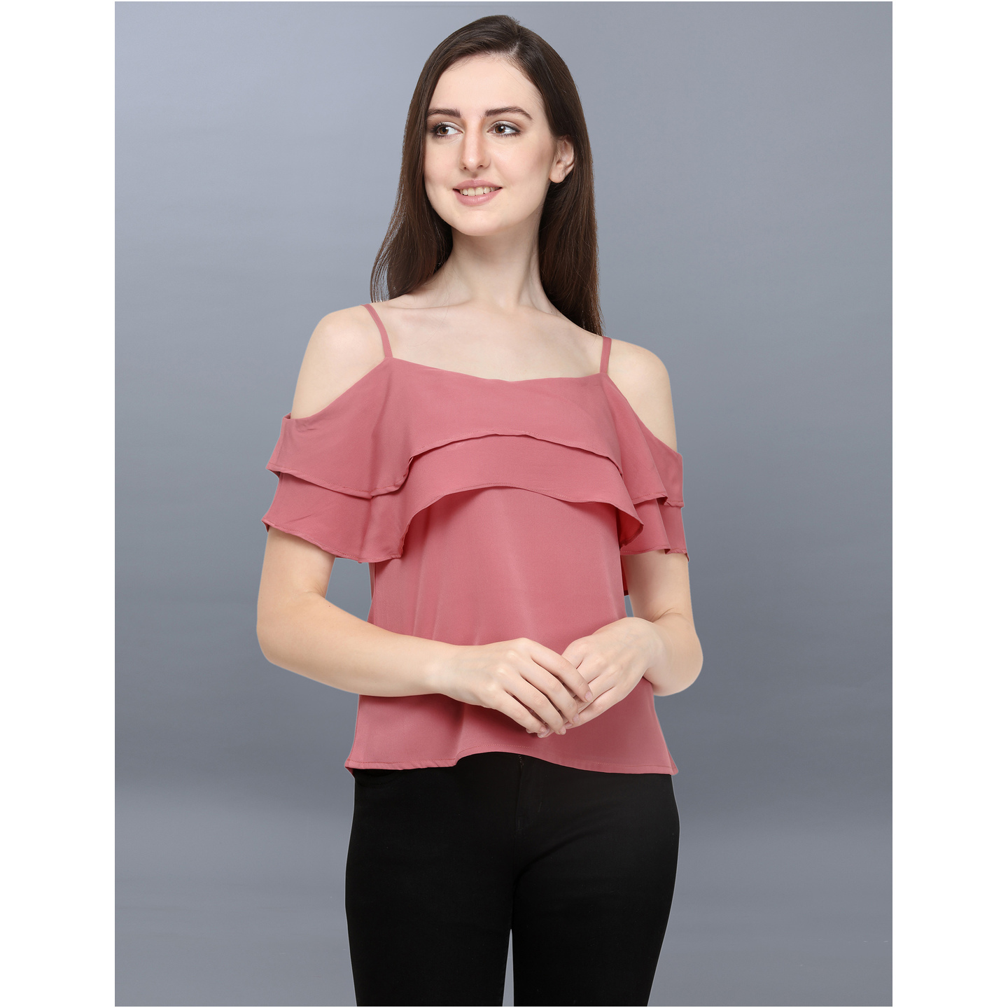 STYLISH ROUGE TOP
