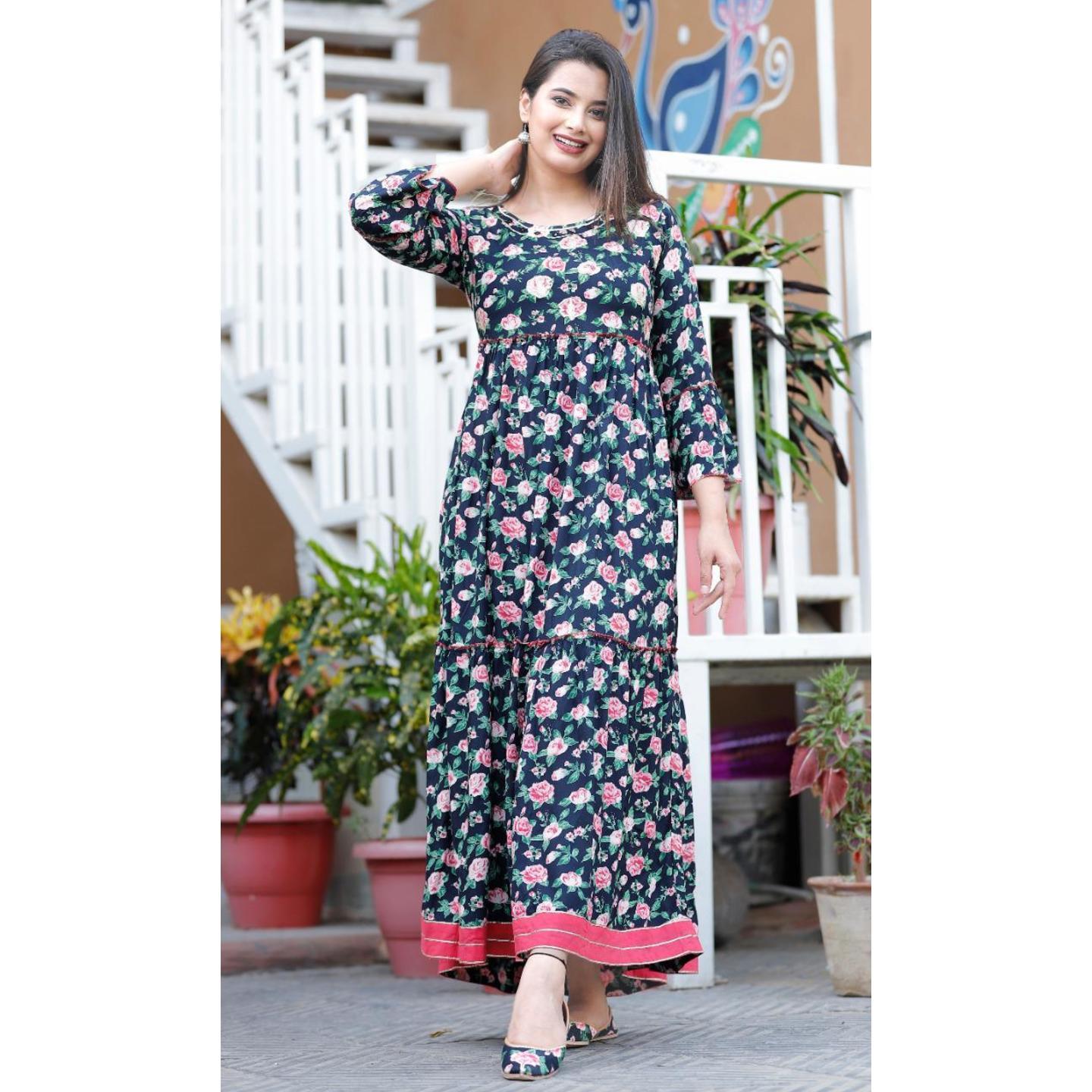Jaipuri Gown