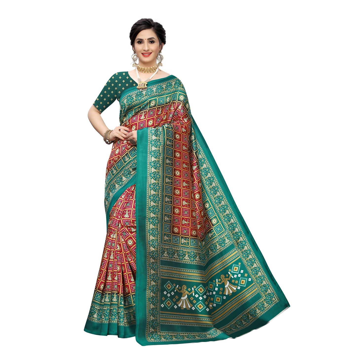ART SILK SAREES WITH SUPERB PRINTS