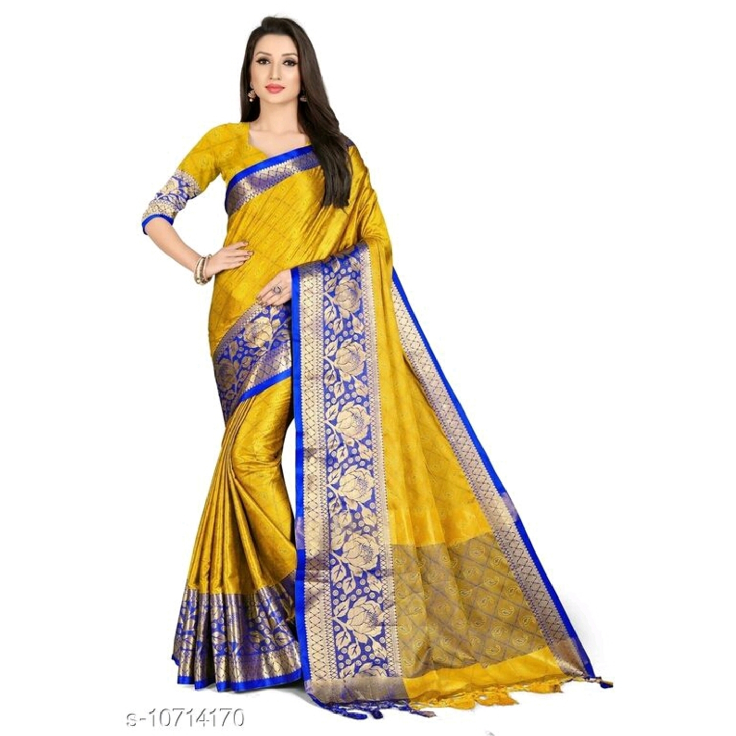 Banarasi Silk by Leeza Fashion