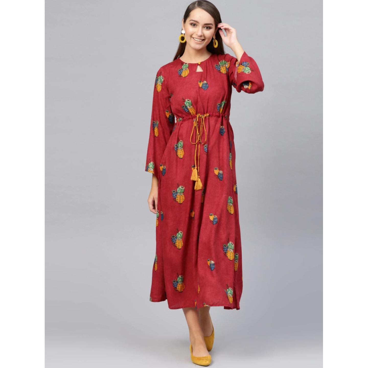 Jaipuri Maxi Dress