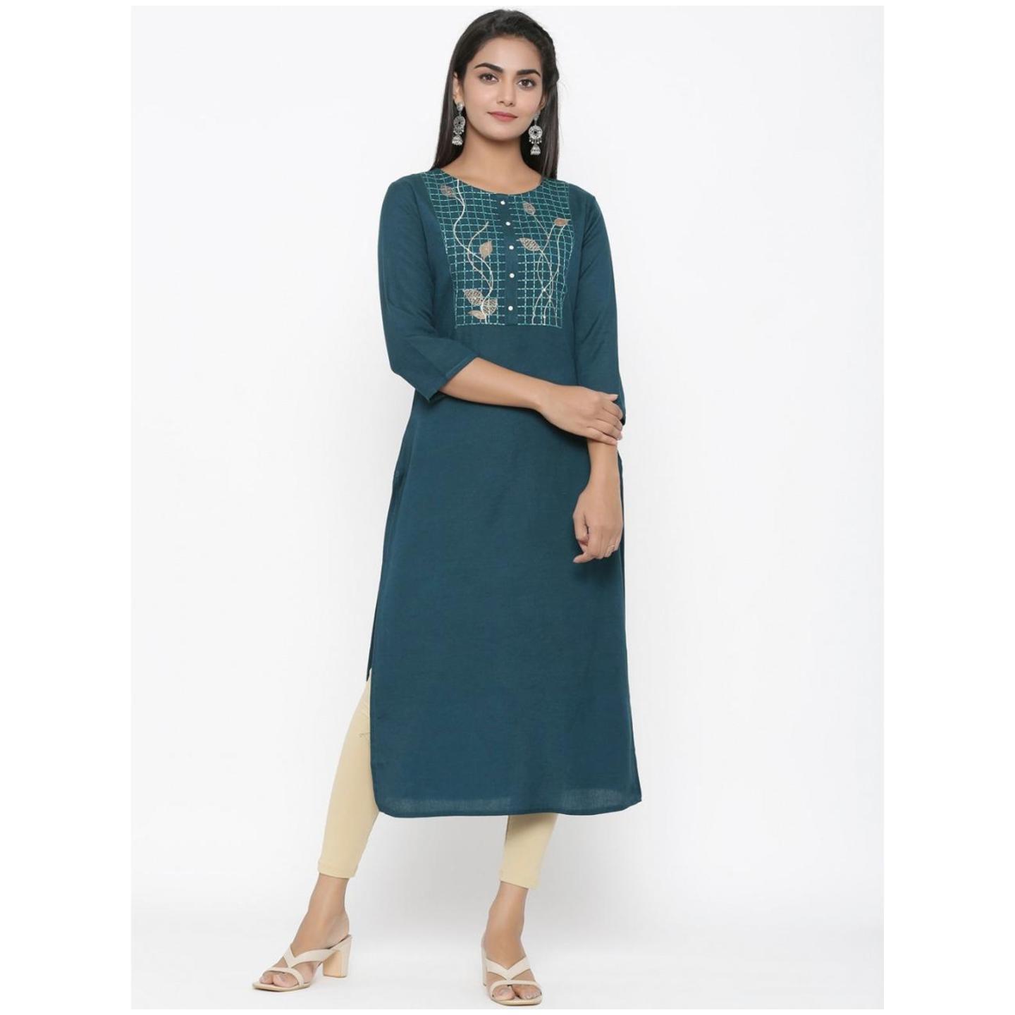 Jaipuri Straight Kurta