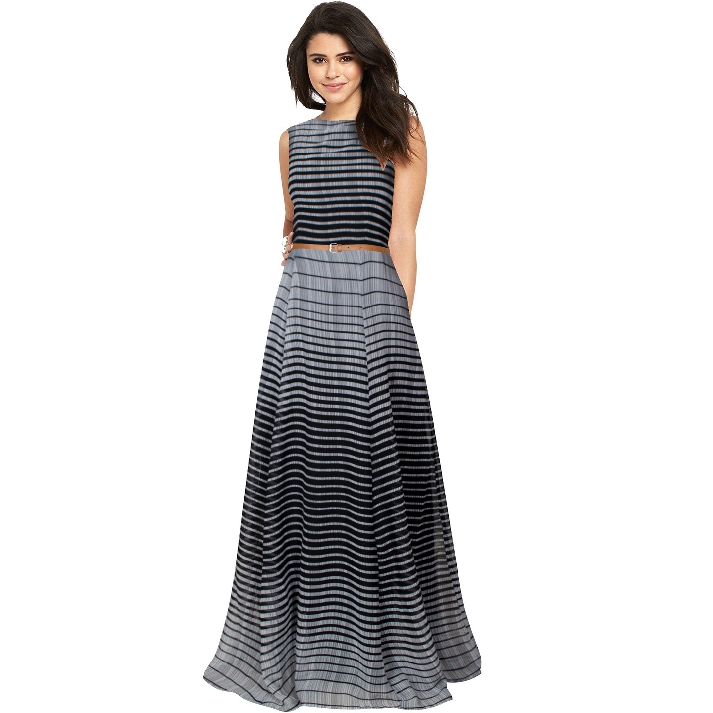 DARINGLY DECENT BLACK GOWN