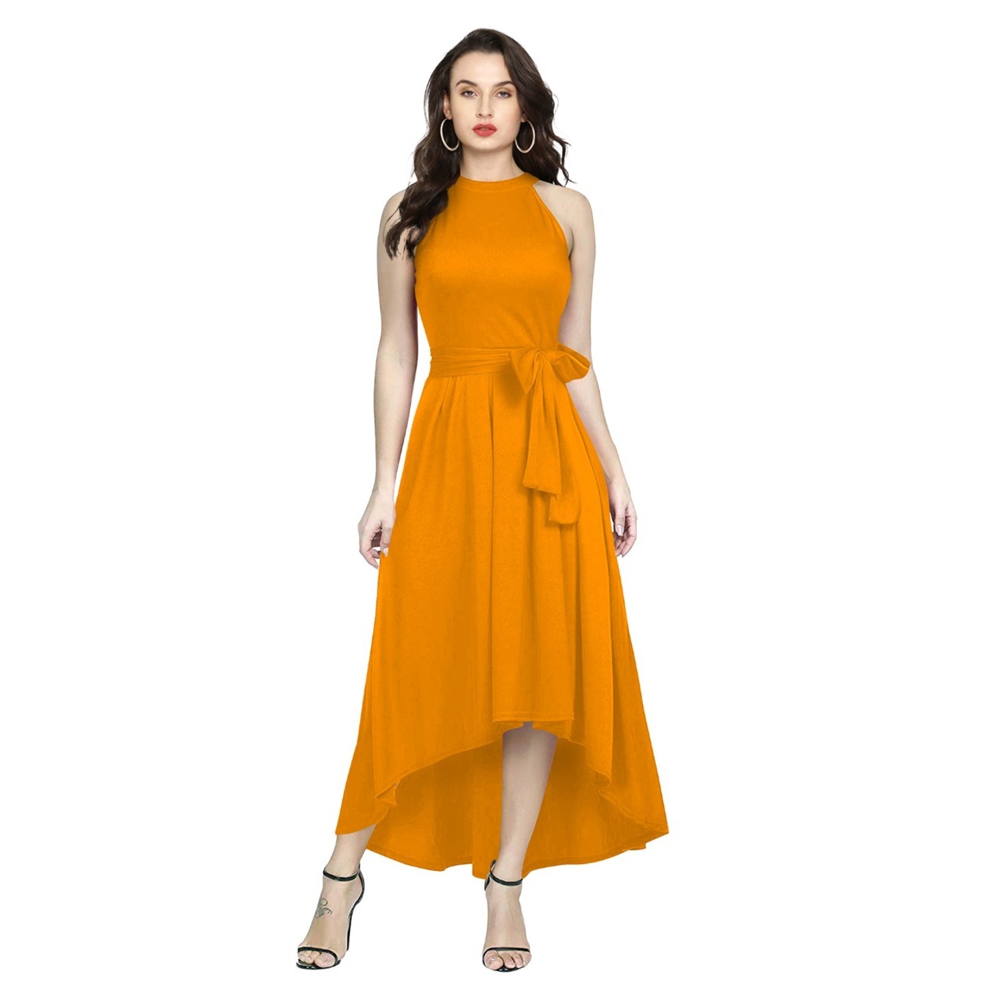 DESIGNER DELTIN YELLOW GOWN