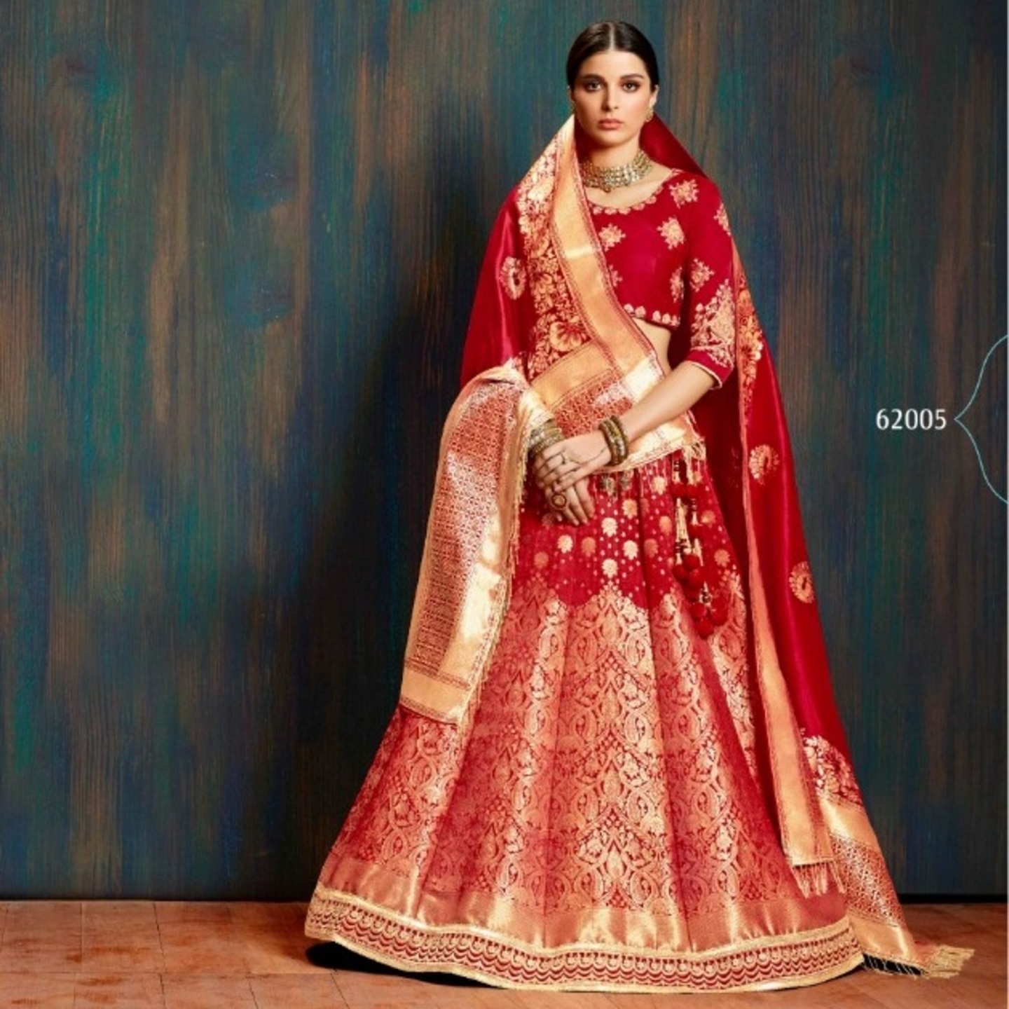BANARASI SILK LEHENGA BY RAJTEX FABRICS