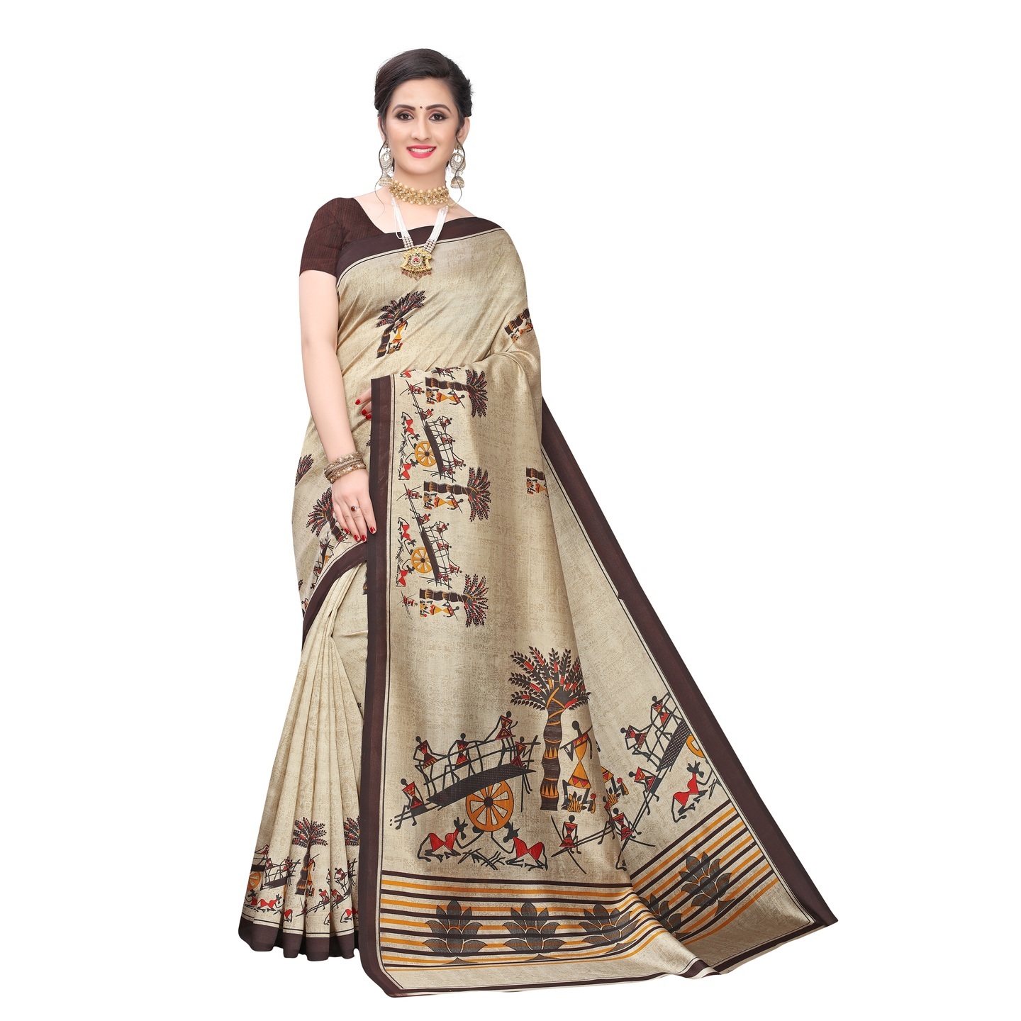 ART SILK SAREES WITH SUPERB PRINTS