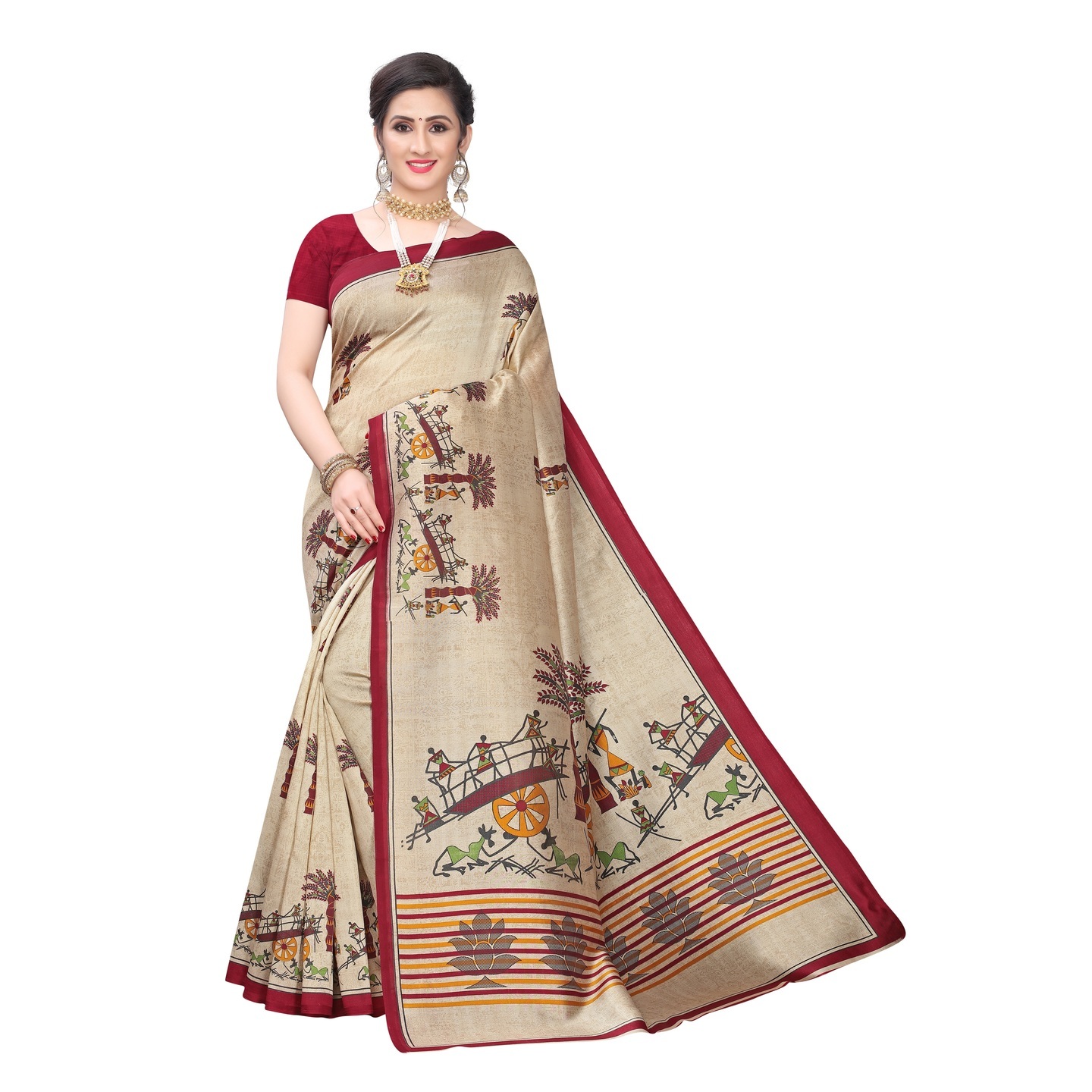 ART SILK SAREES WITH SUPERB PRINTS