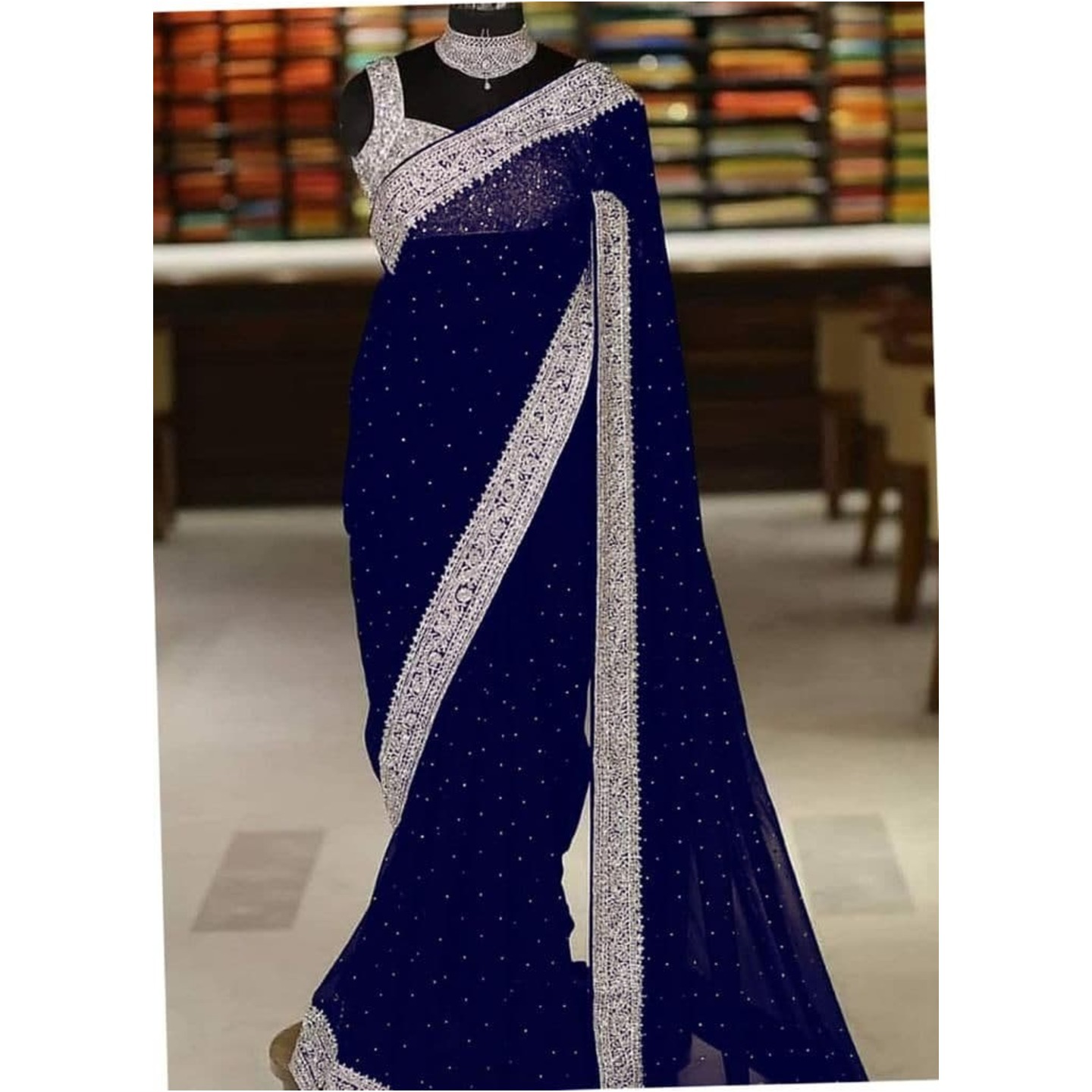 DESIGNER PEARL SAREE
