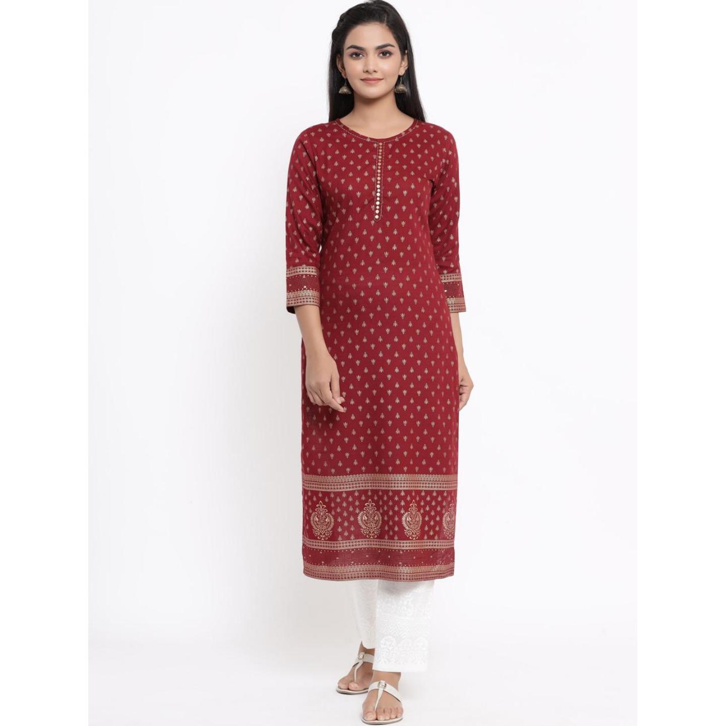 Jaipuri Straight Kurta