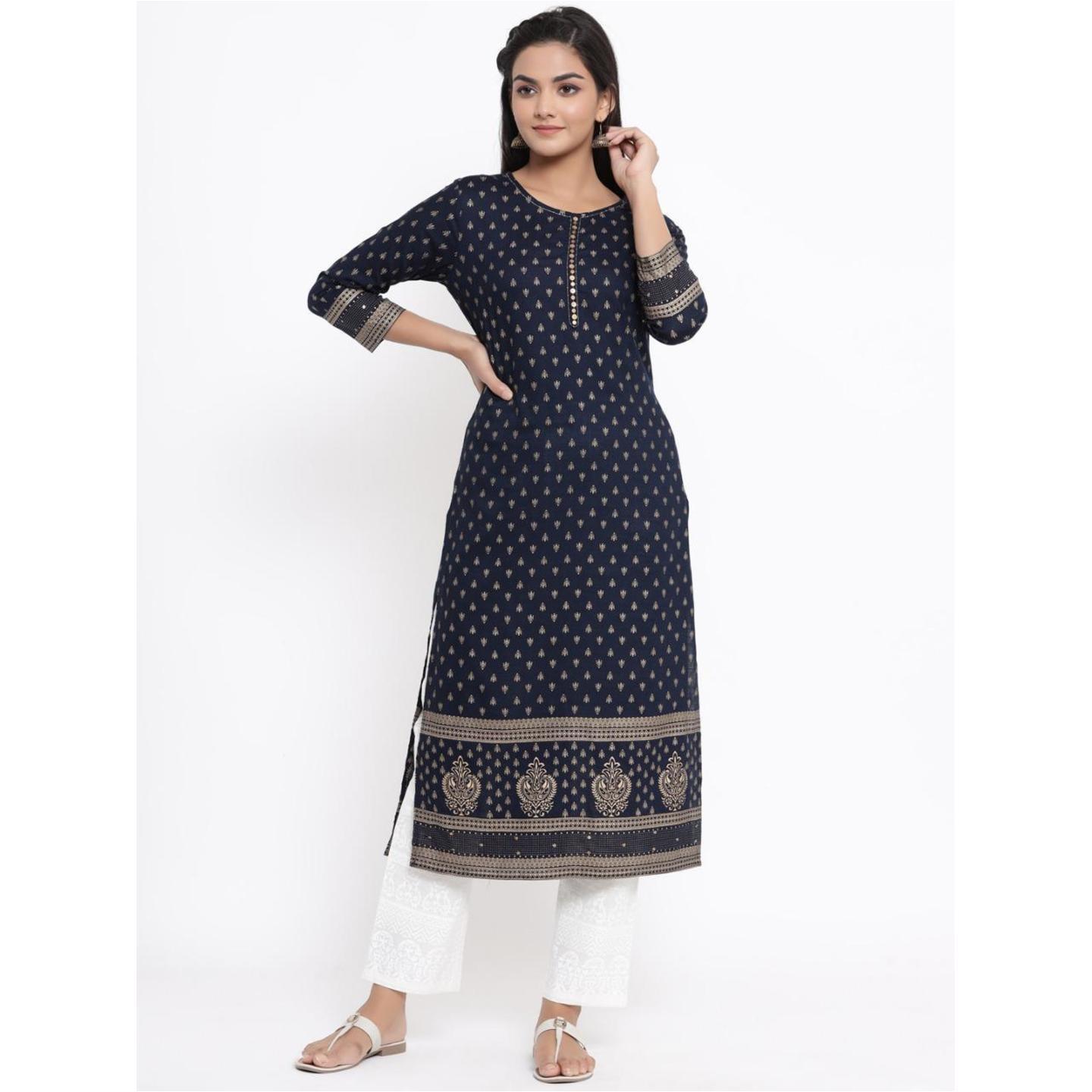 Jaipuri Straight Kurta