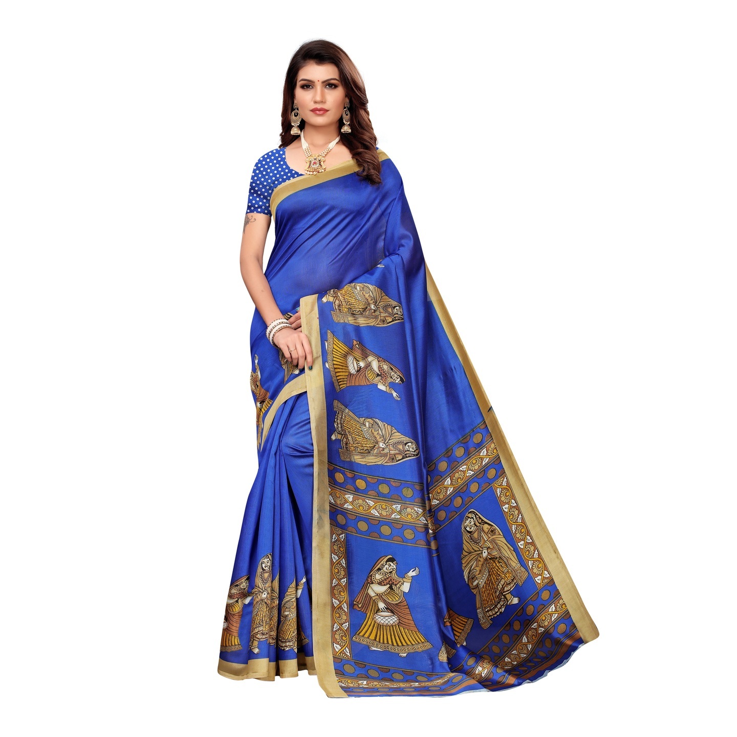 ART SILK SAREES WITH SUPERB PRINTS