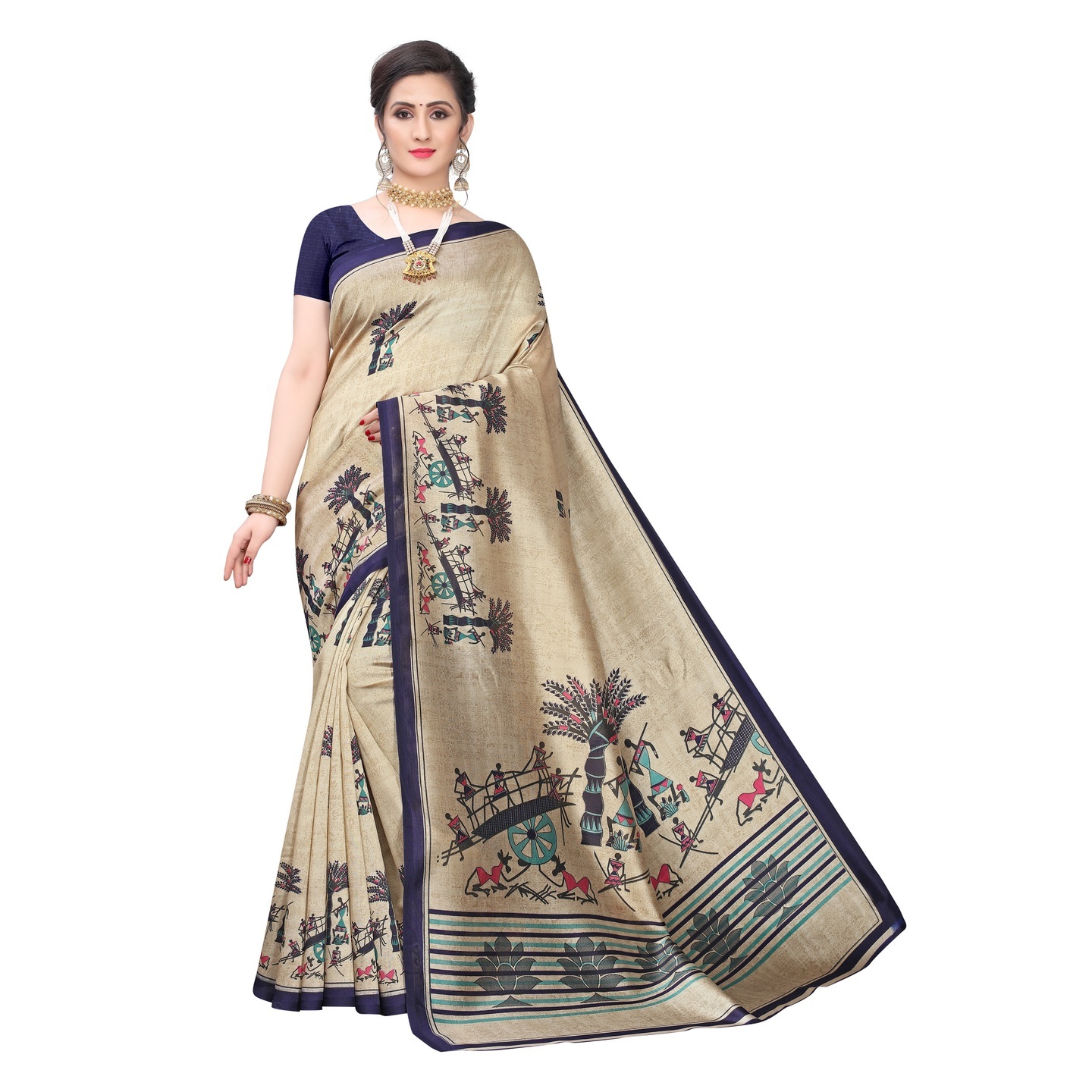 ART SILK SAREES WITH SUPERB PRINTS