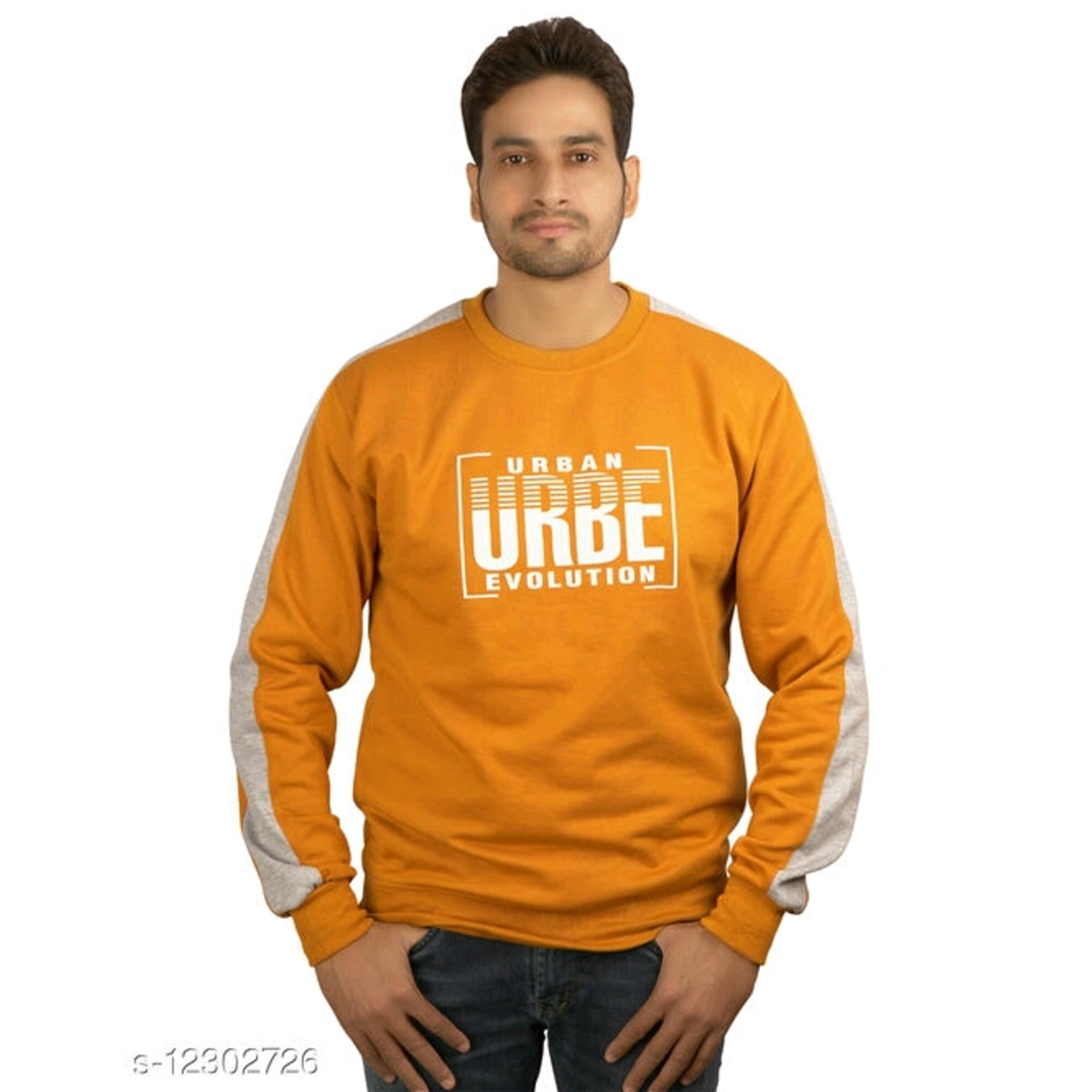 URBE TRENDY YELLOW SWEATSHIRT