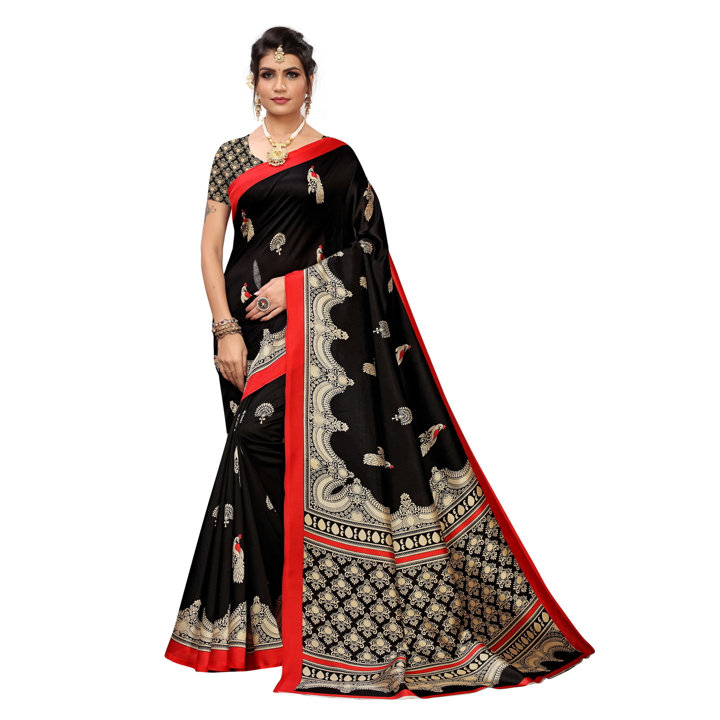 ART SILK SAREES WITH SUPERB PRINTS