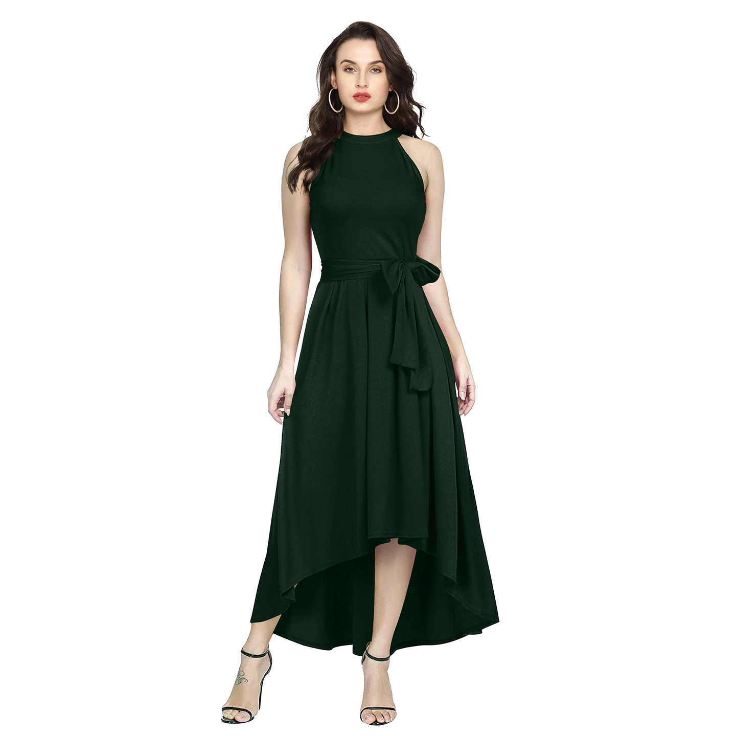 DESIGNER DELTIN GREEN GOWN