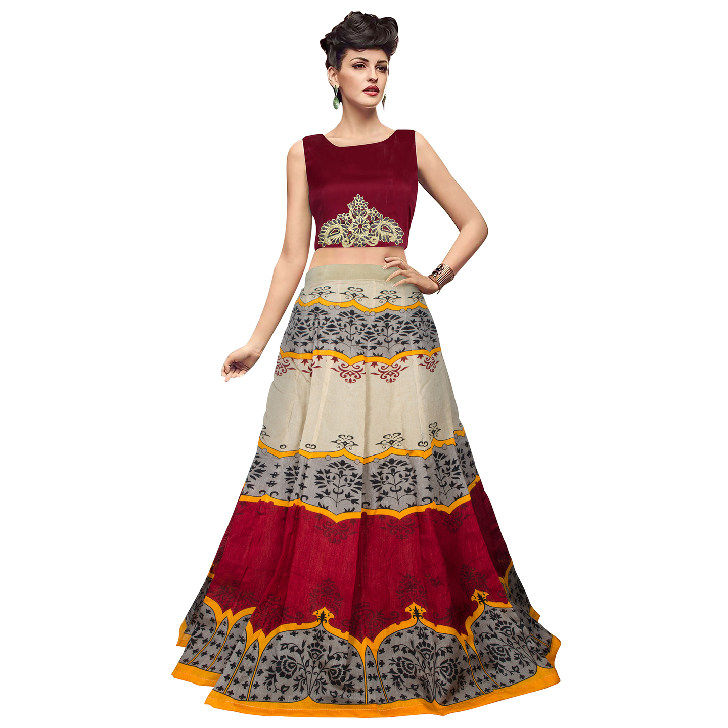 JYOTI DESIGNER PRINTED LEHENGA