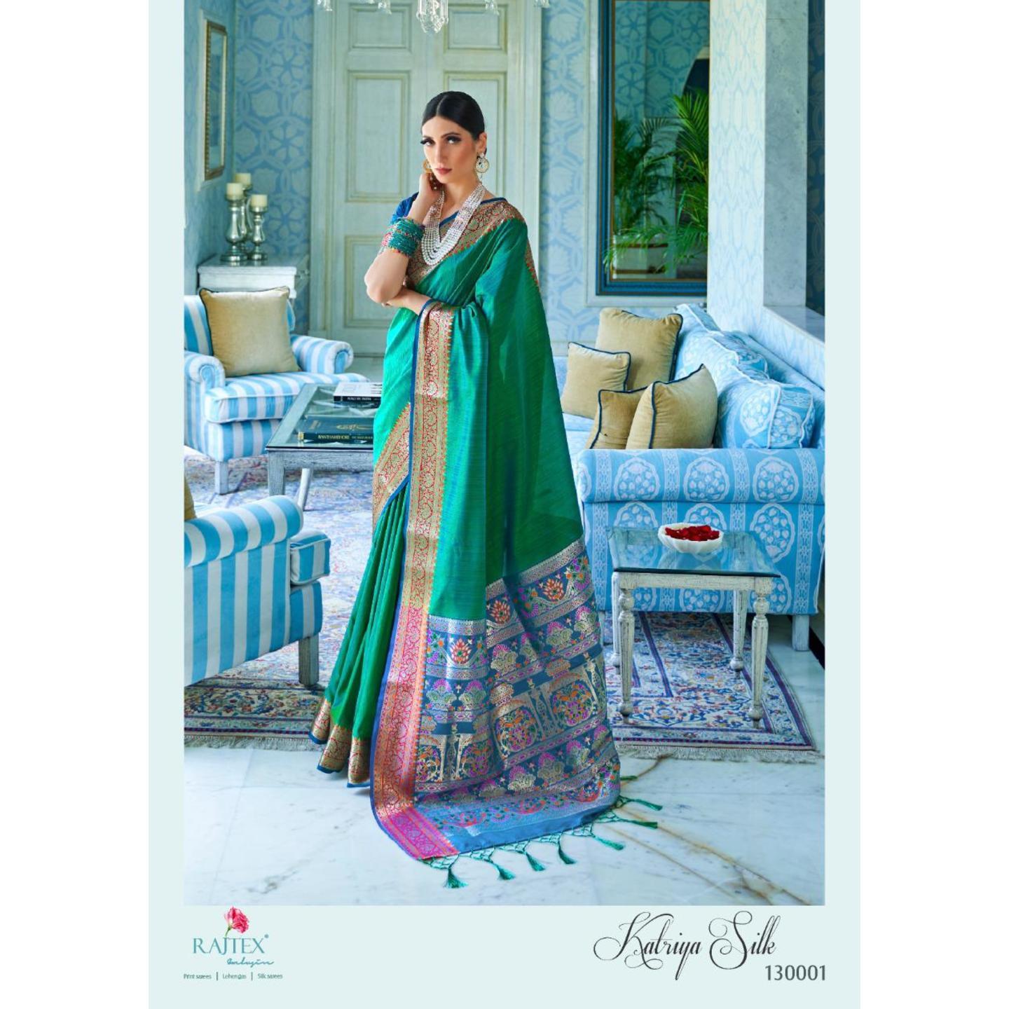 Katriya Silk by Rajtex Sarees