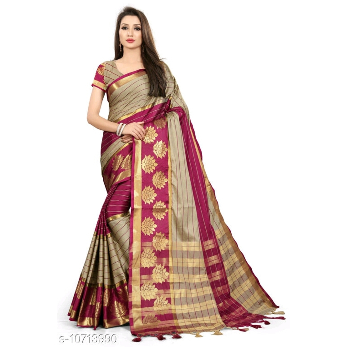 Banarasi Silk by Leeza Fashion