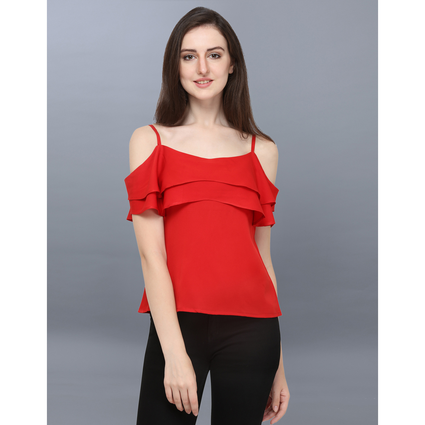STYLISH RED TOP