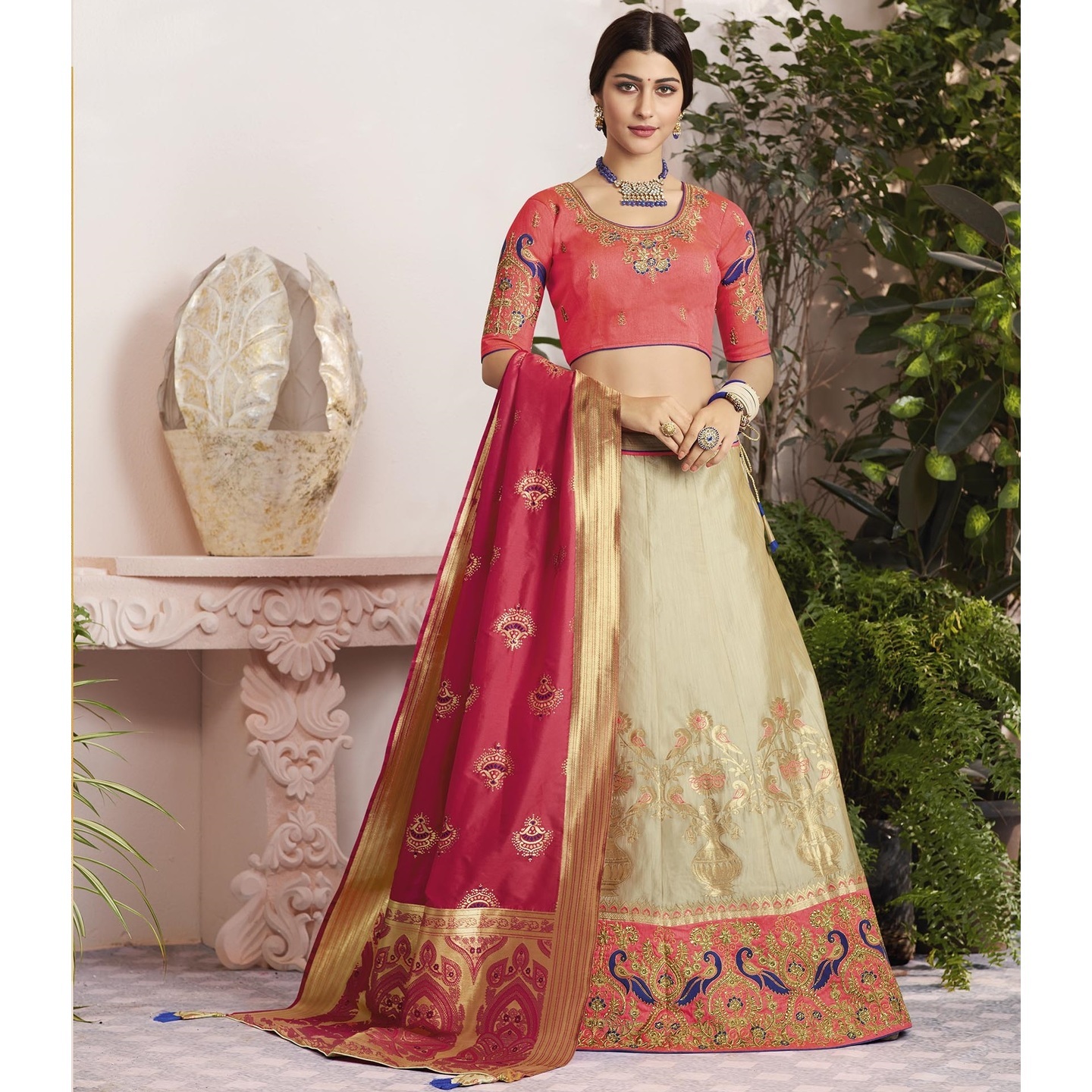 DESIGNER SILK LEHENGA