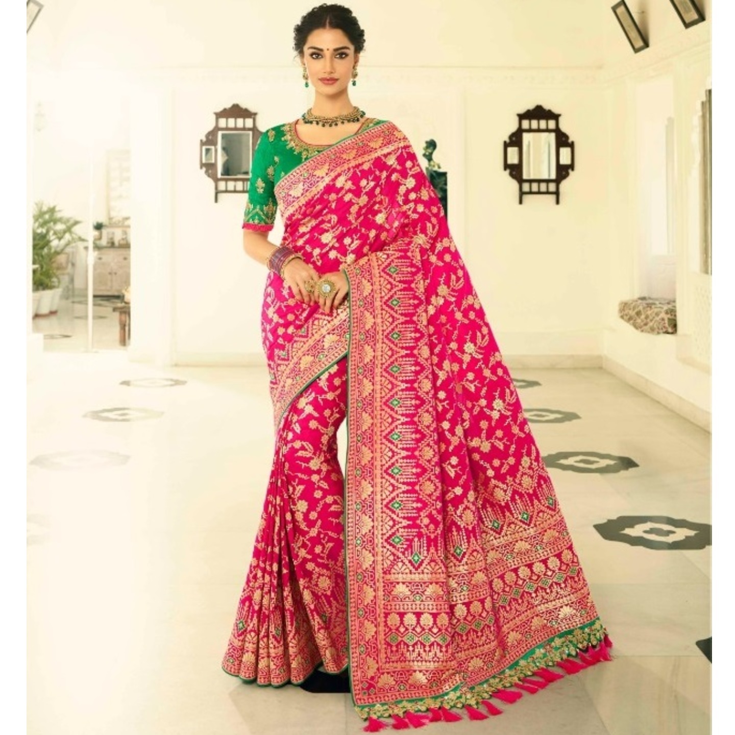 PURE BANARASI SILK SAREE by SUBHLAKSHMI