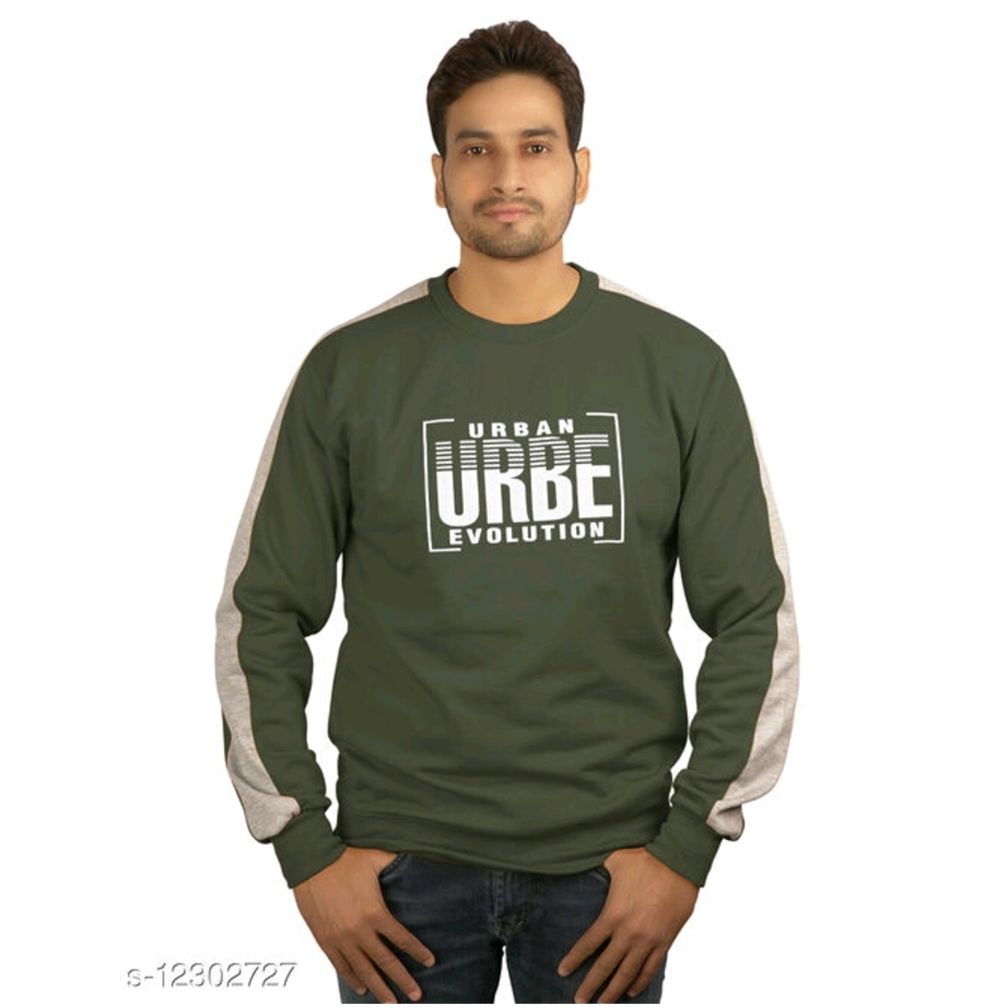 URBE TRENDY GREEN SWEATSHIRT