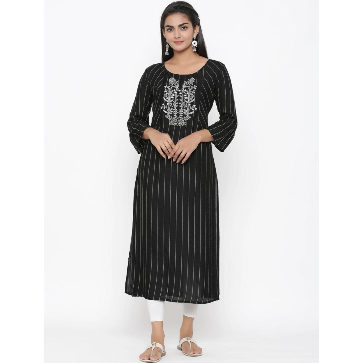 Jaipuri A-Line Kurta
