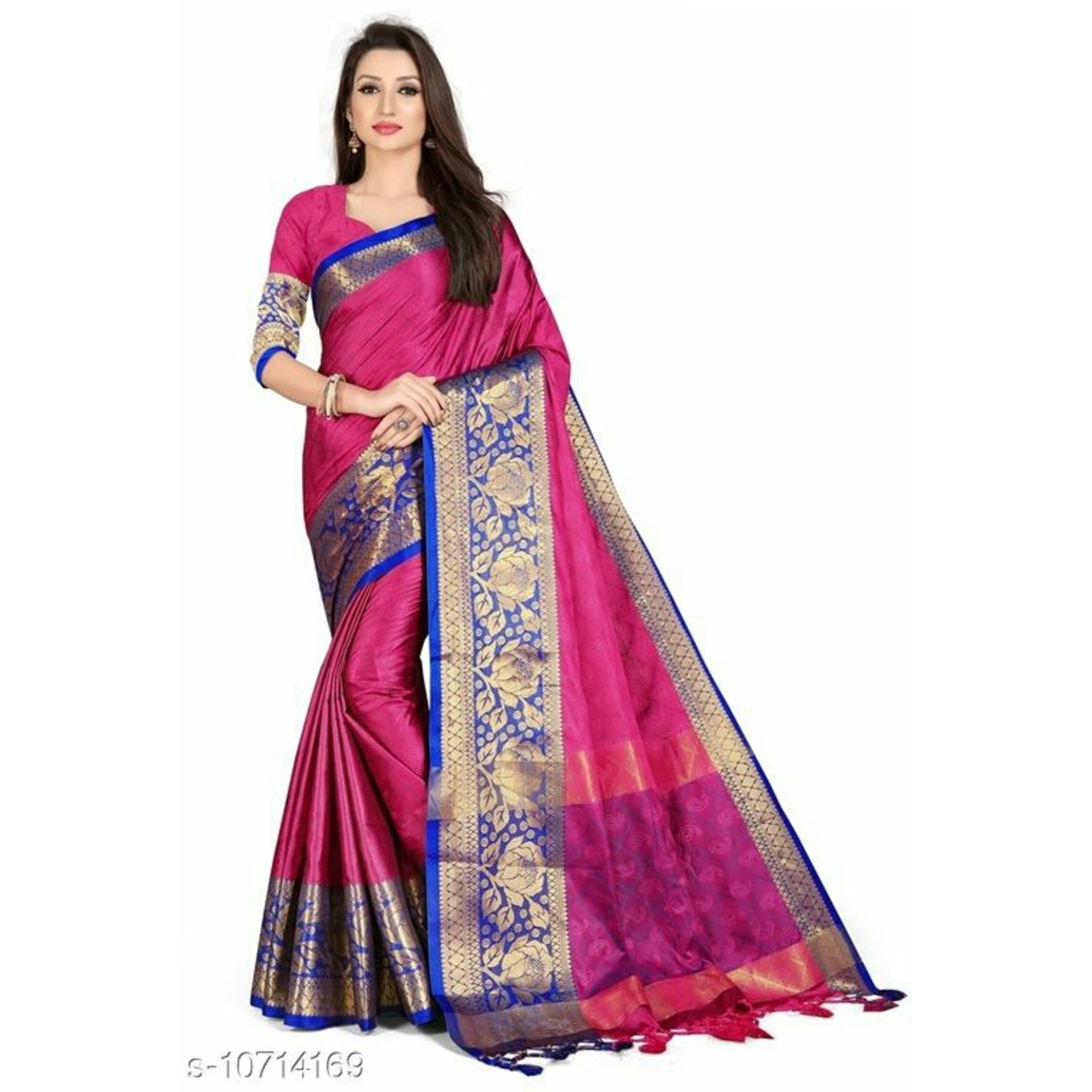 Banarasi Silk by Leeza Fashion