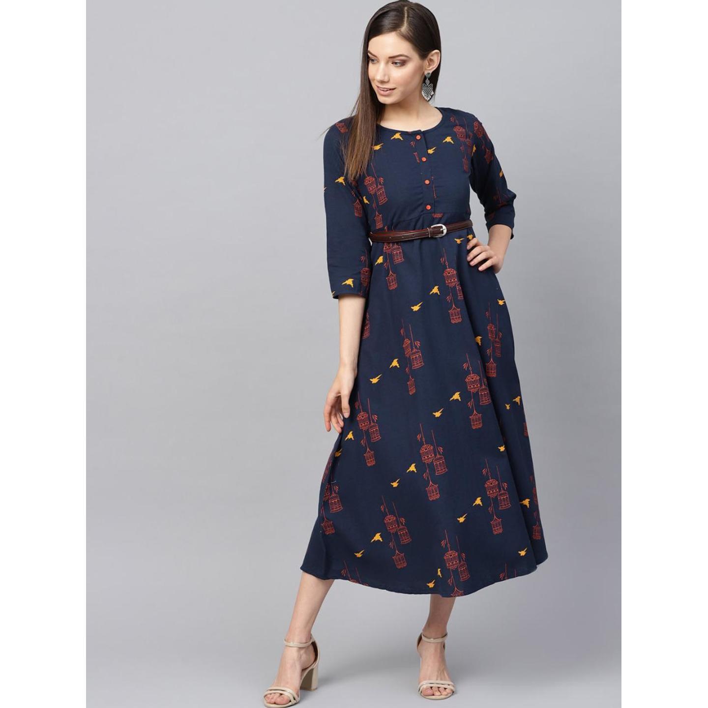 Jaipuri Maxi Dress
