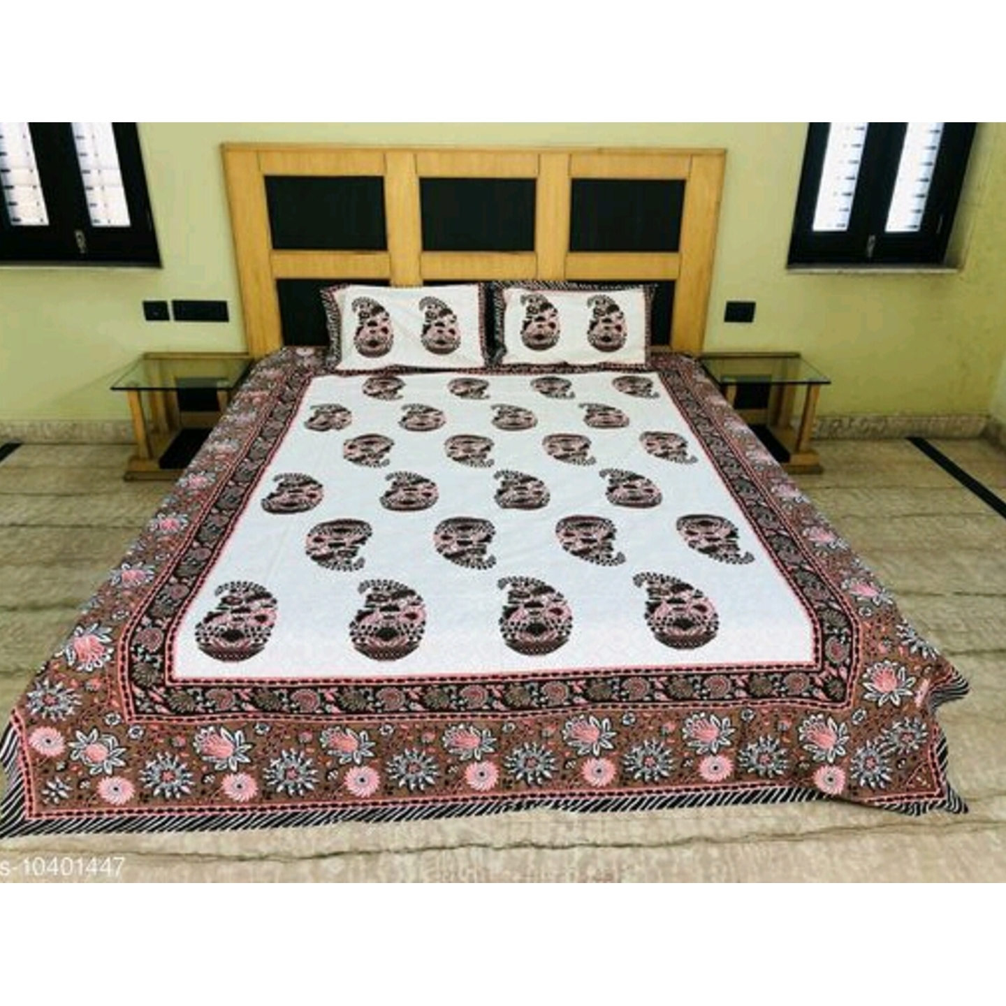 Ruby Cotton Bedsheets