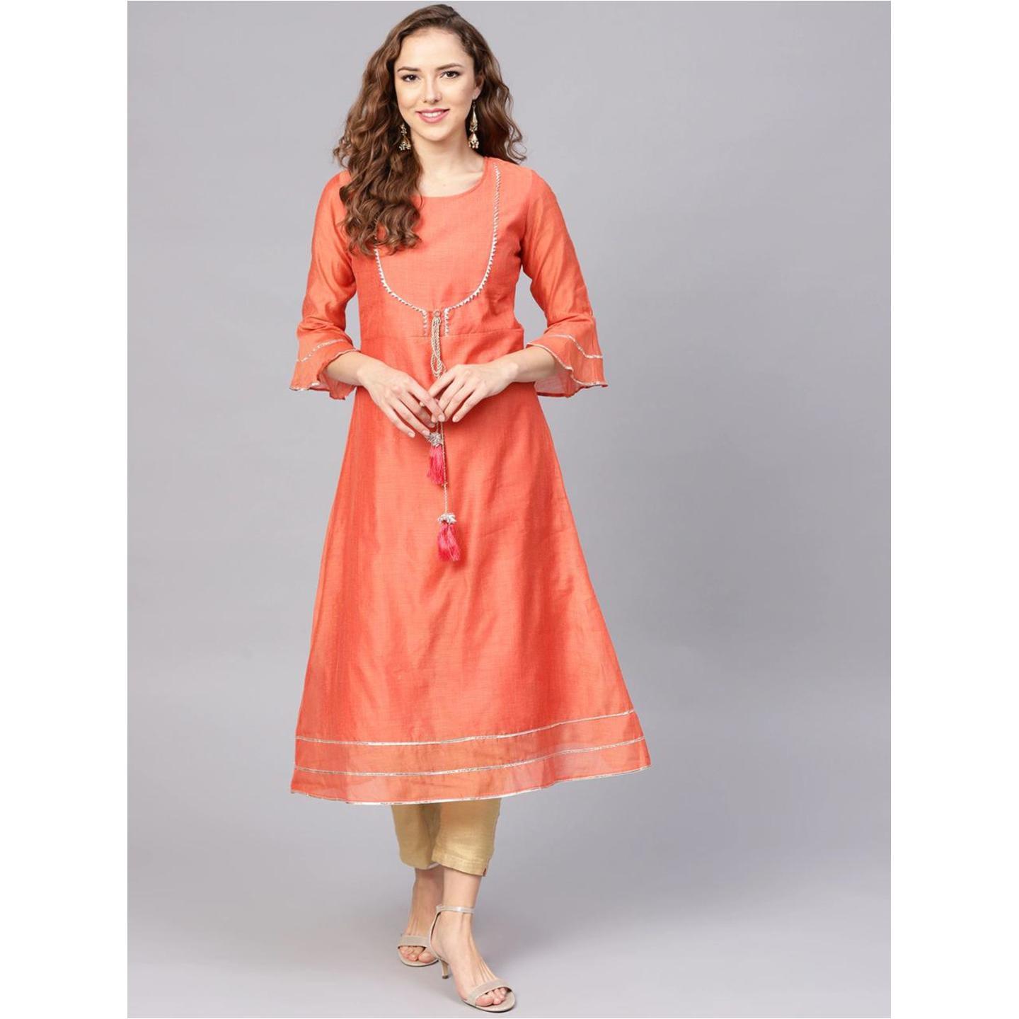 Jaipuri A-Line Kurta