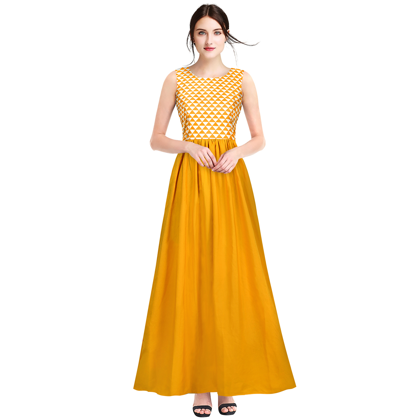 BUBBLY BARBY YELLOW GOWN