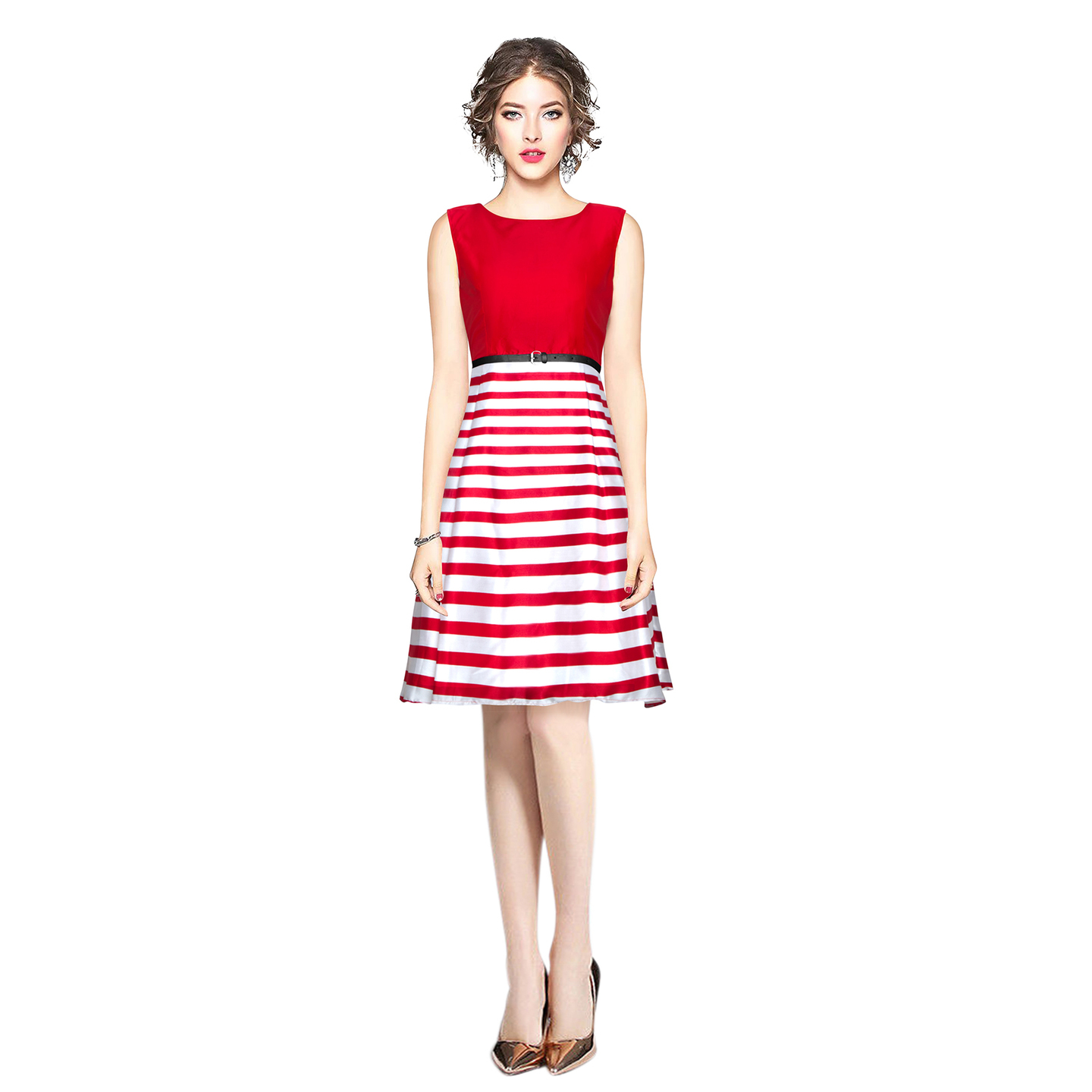 CHARMING CRETA SKATER DRESS