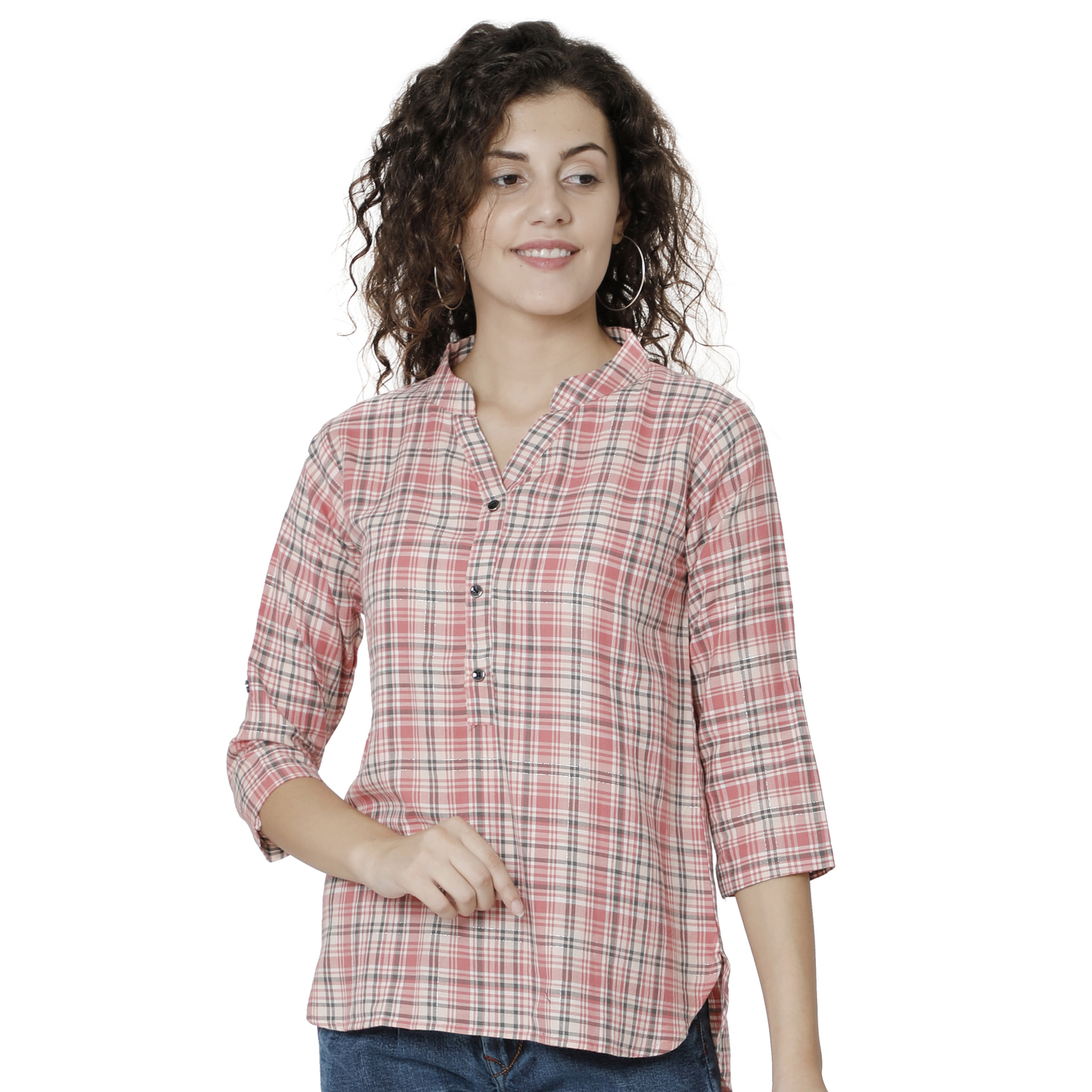 ELEGANT CHECKS TOPS