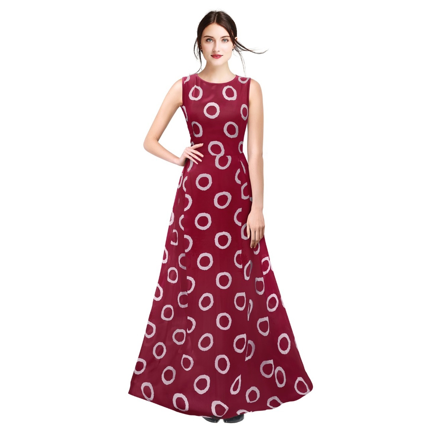 RULING RING MAROON GOWN