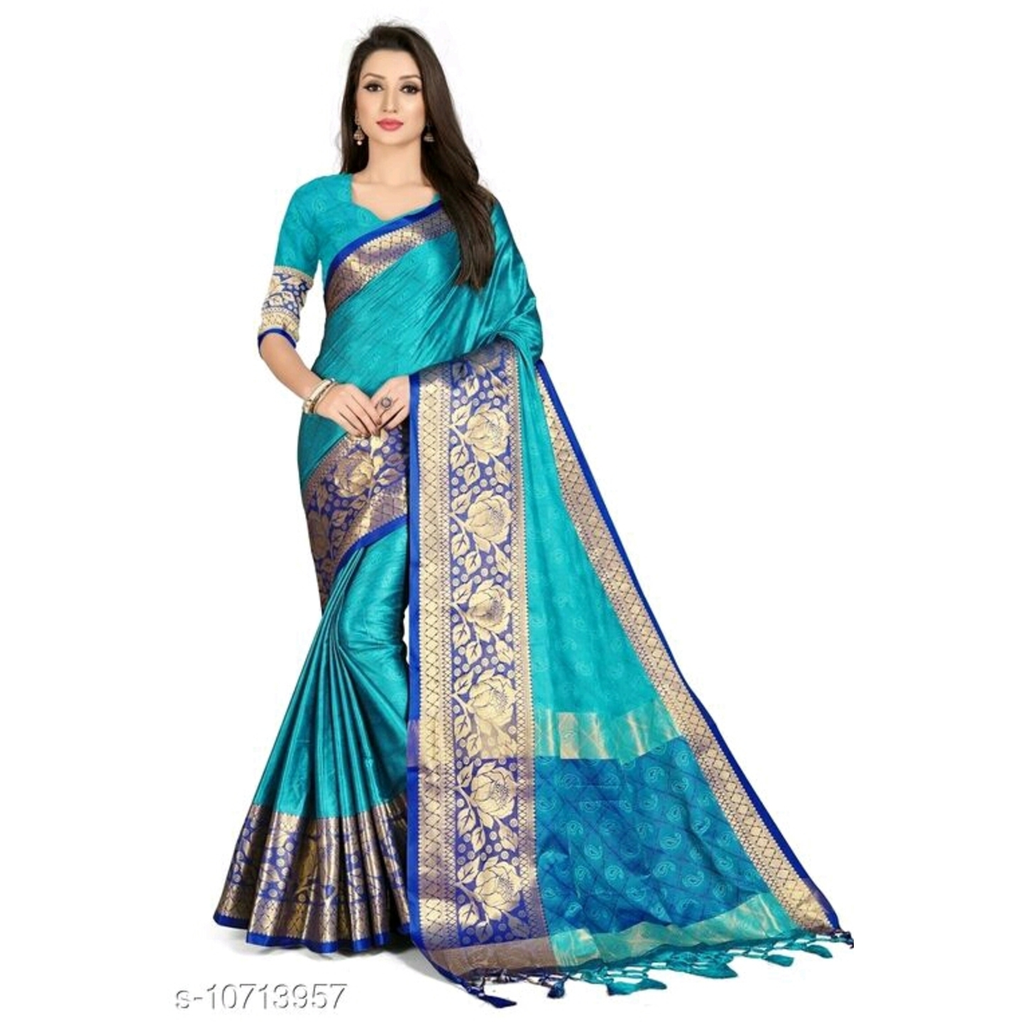 Banarasi Silk by Leeza Fashion