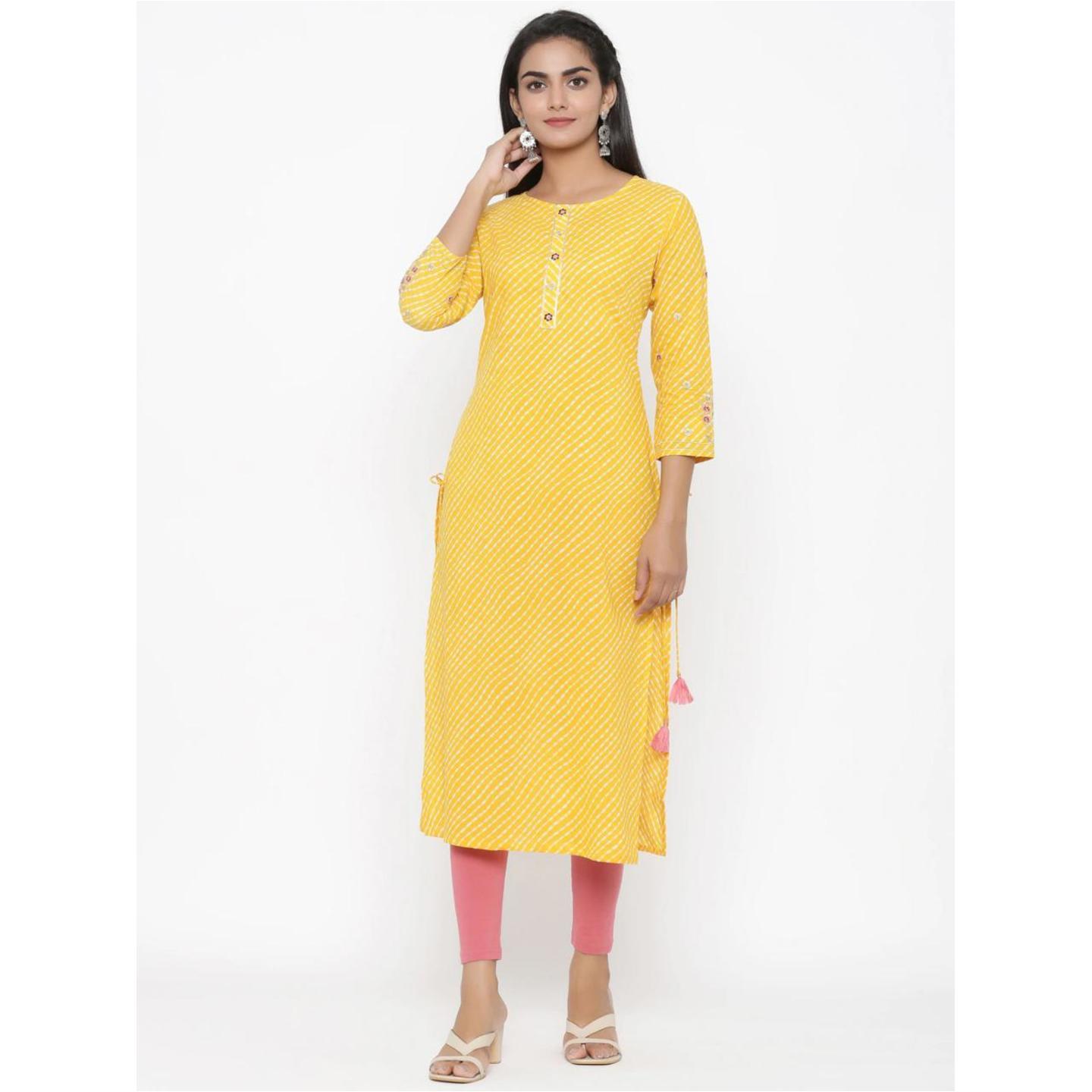 Jaipuri Straight Kurta