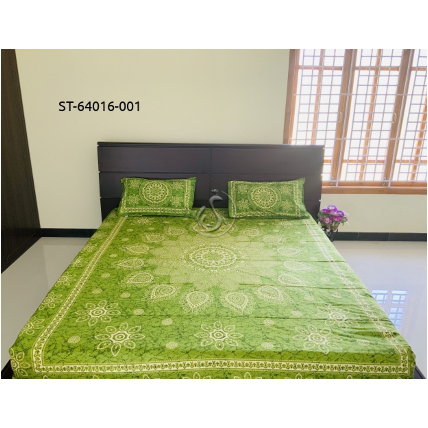 PREMIUM HANDLOOM PRINTED BEDSHEET