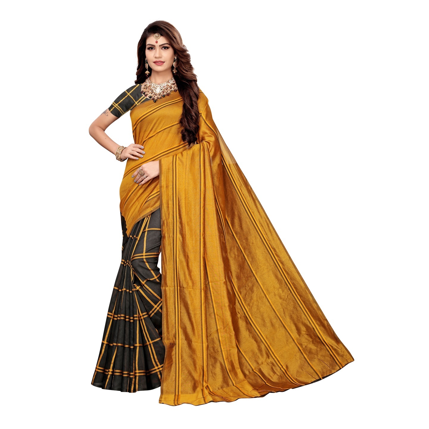 Keshvi Cotton Silk Saree