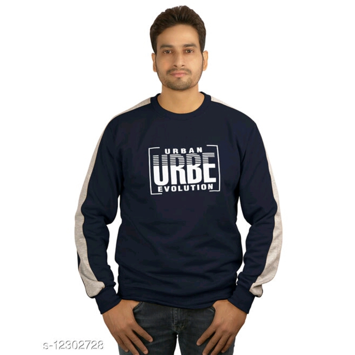 URBE TRENDY BLUE SWEATSHIRT