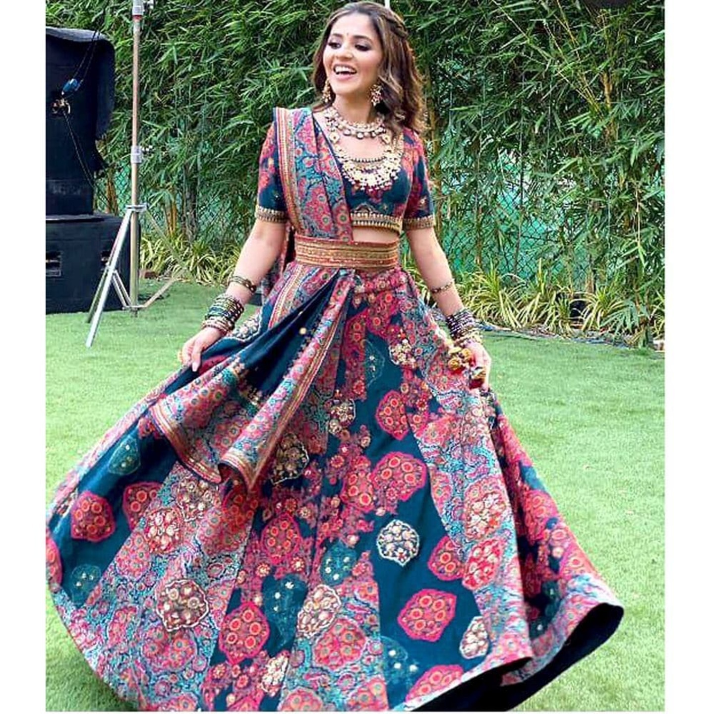 ISHA MULTANI PRINTED LEHENGA