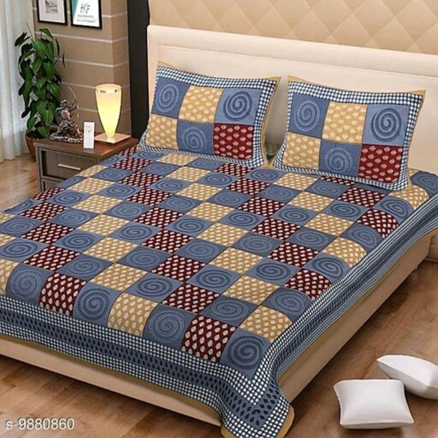 Attractive King Size Double Bedsheets