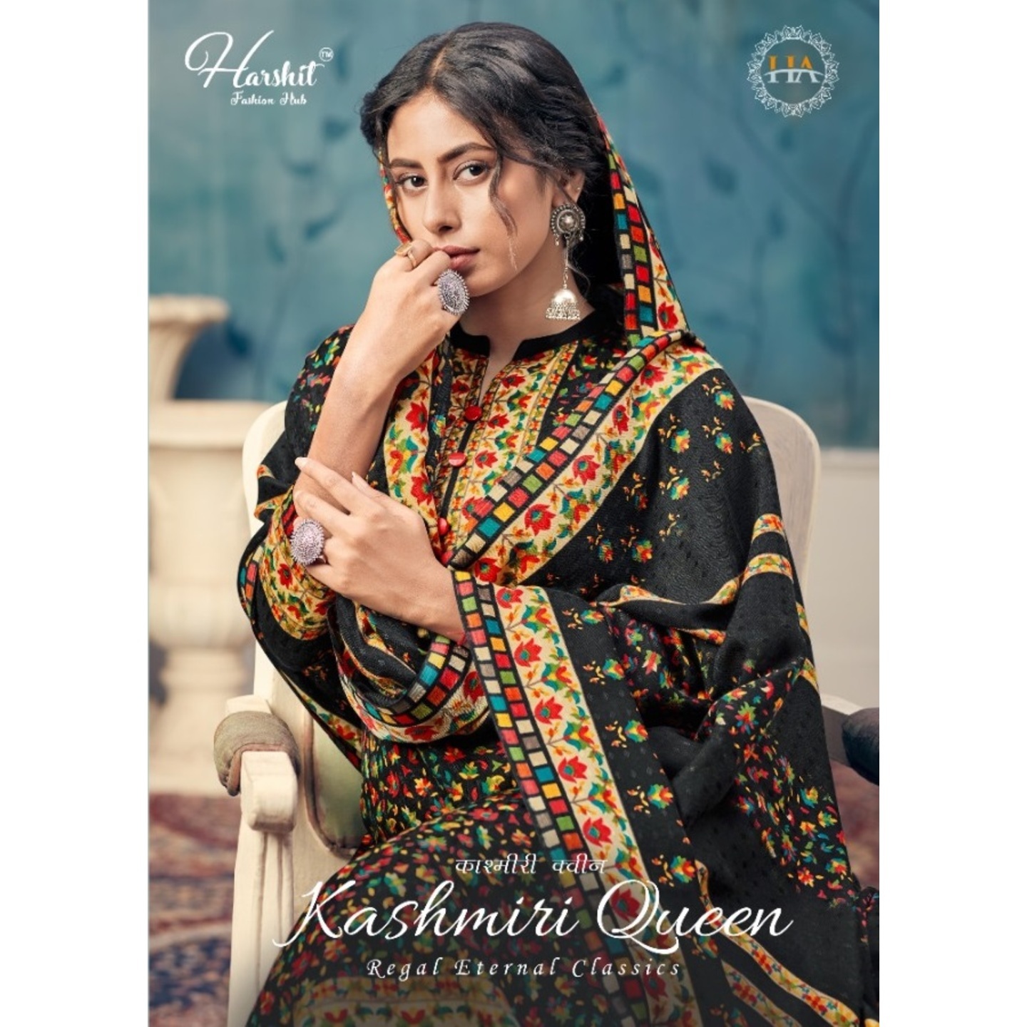 Alok Suit - Make in India launches its New Catalog  KASHMIRI QUEEN