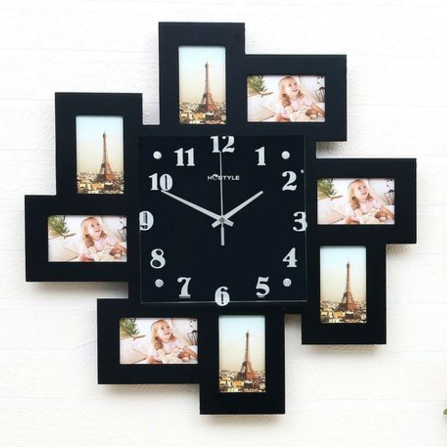 2 In 1 Family Photo Wall Watch