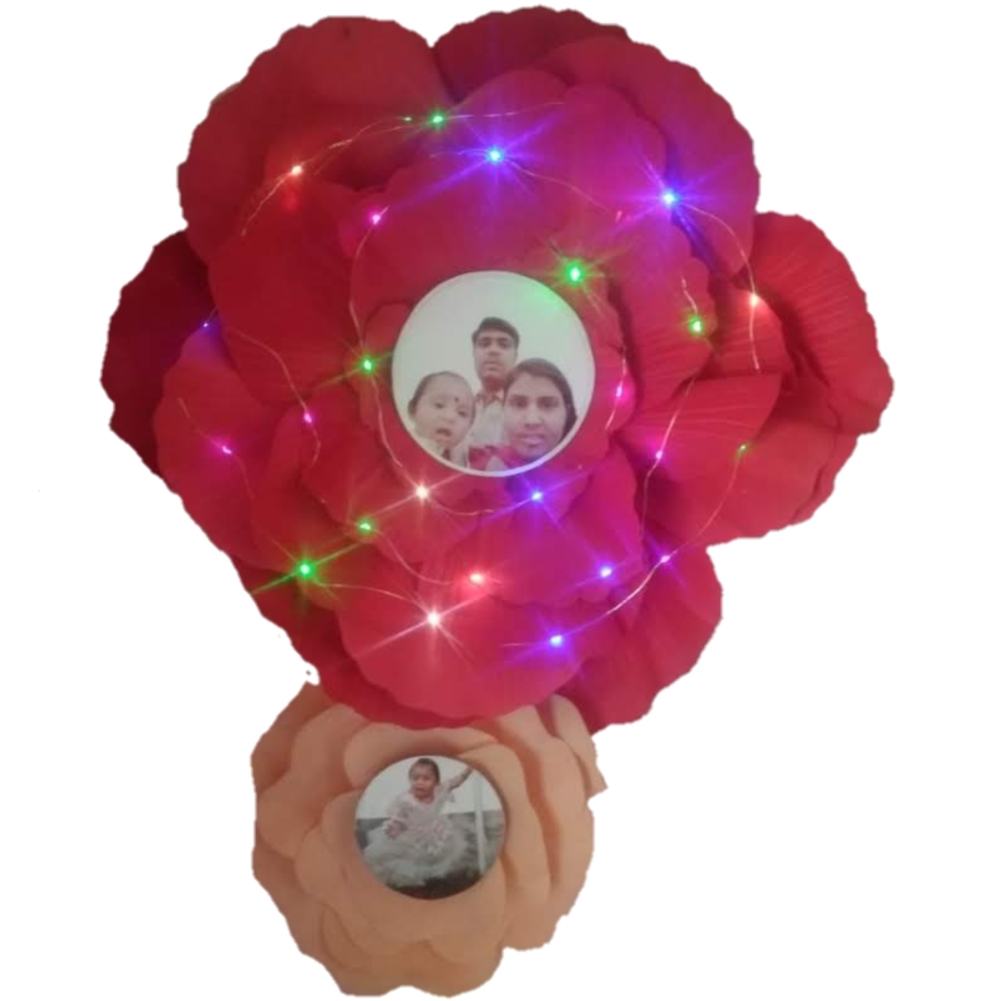 Led Flower Photo frem