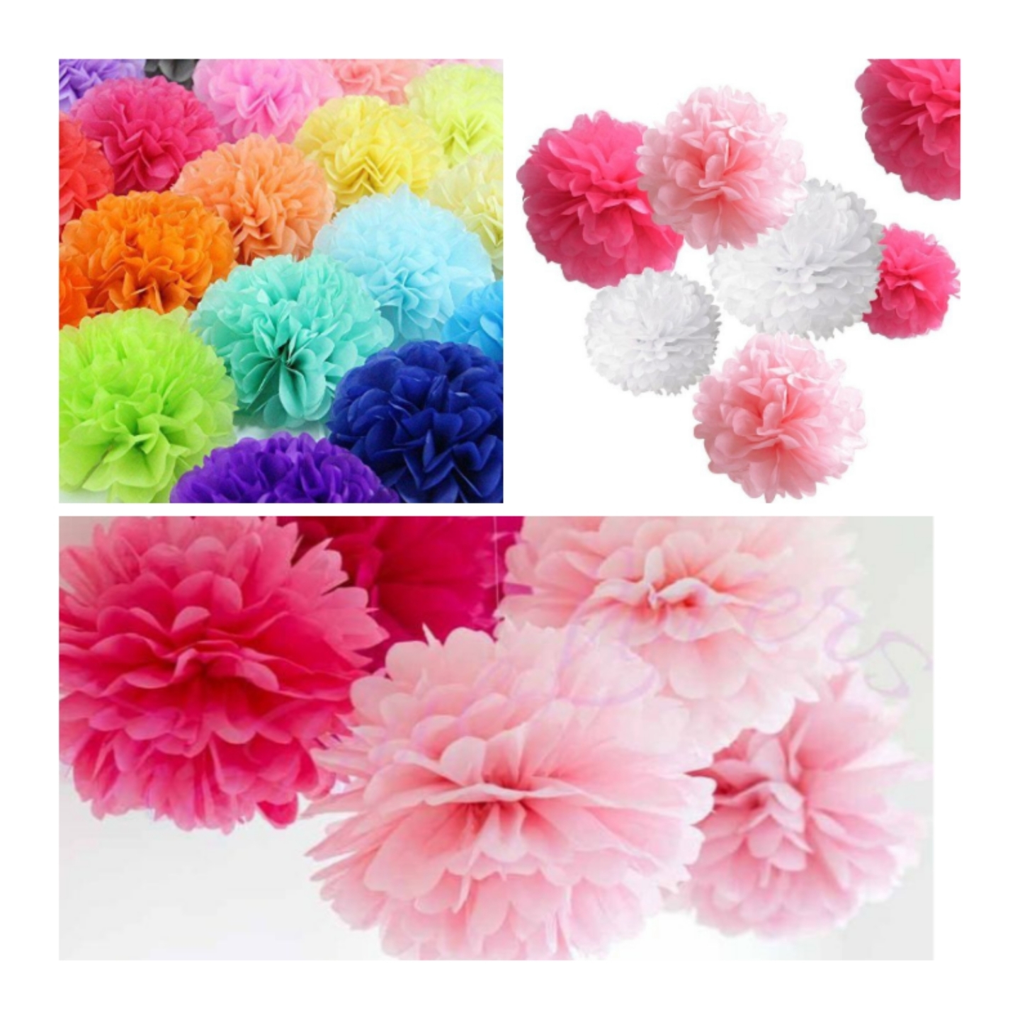 24 pcs paper flower