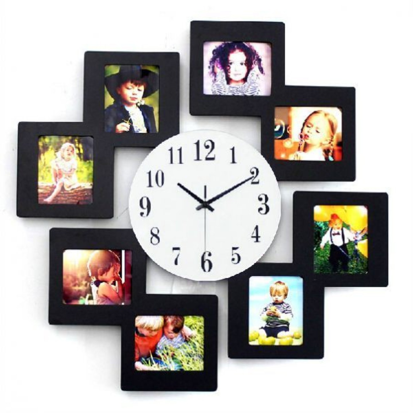 2 In 1 Family Photo Wall Watch