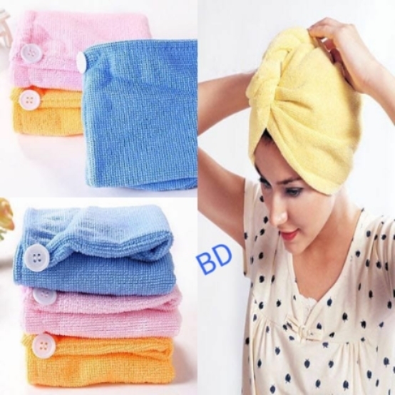 Microfiber hair wrap