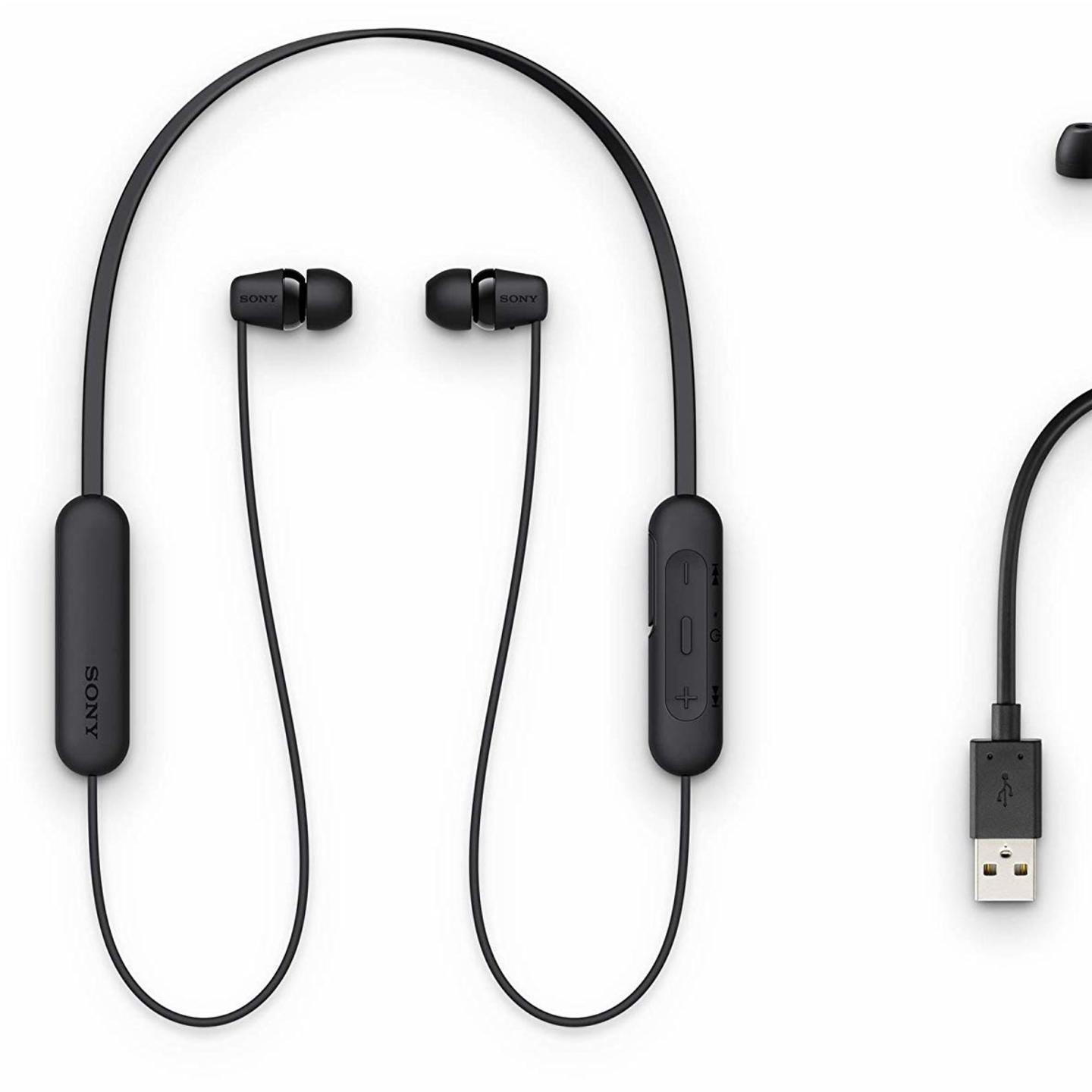  Sony WI-C200 Wireless Bluetooth in-Ear Headphones