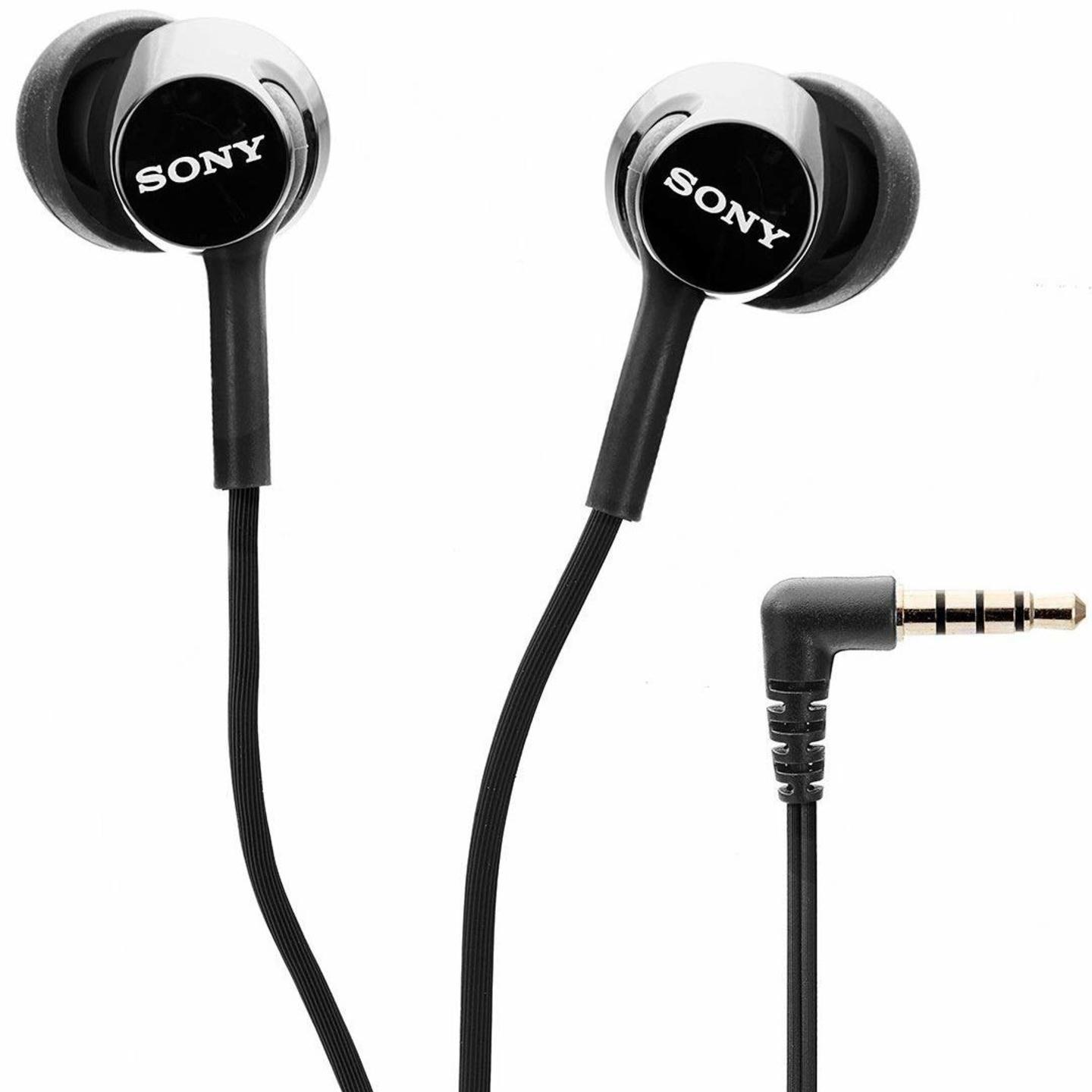  Sony MDR-EX150AP In-Ear Headphones with Mic